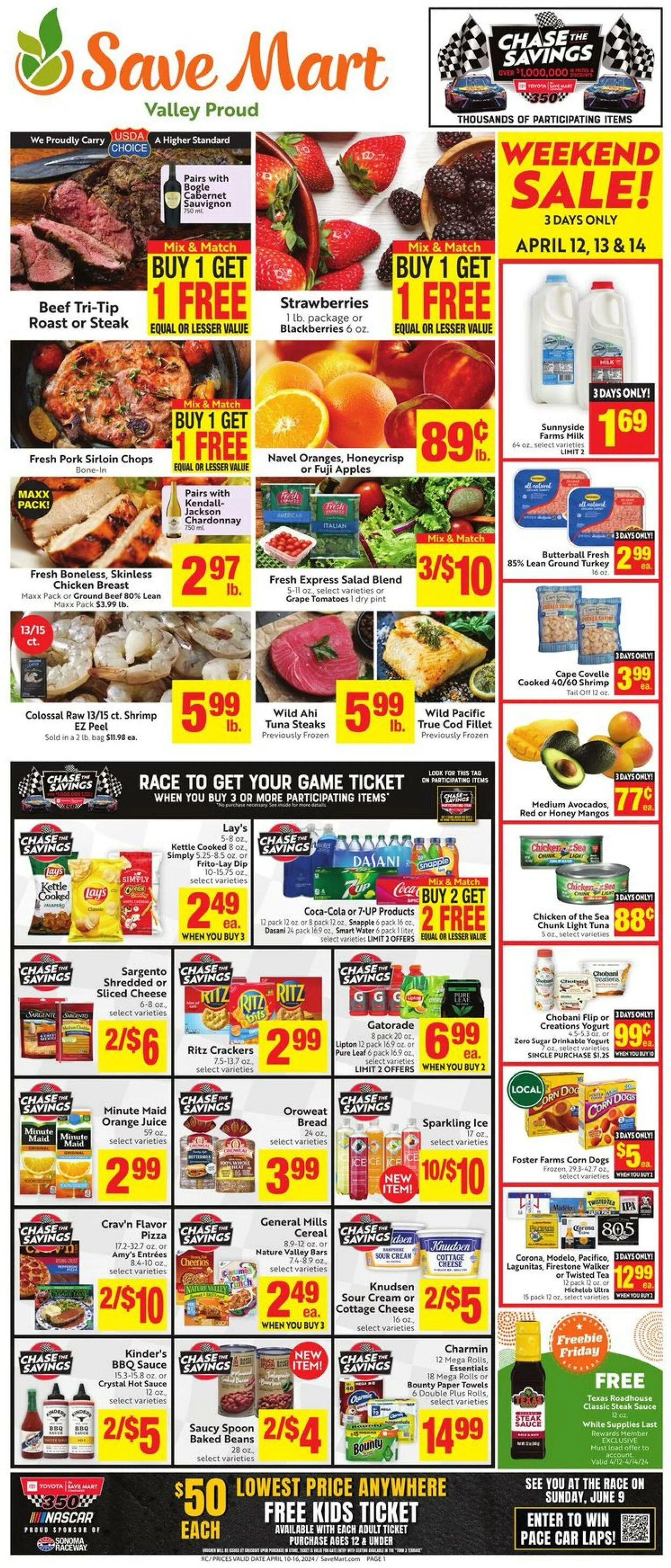 Weekly ad Save Mart Current weekly ad from April 10 to April 16 2024 - Page 