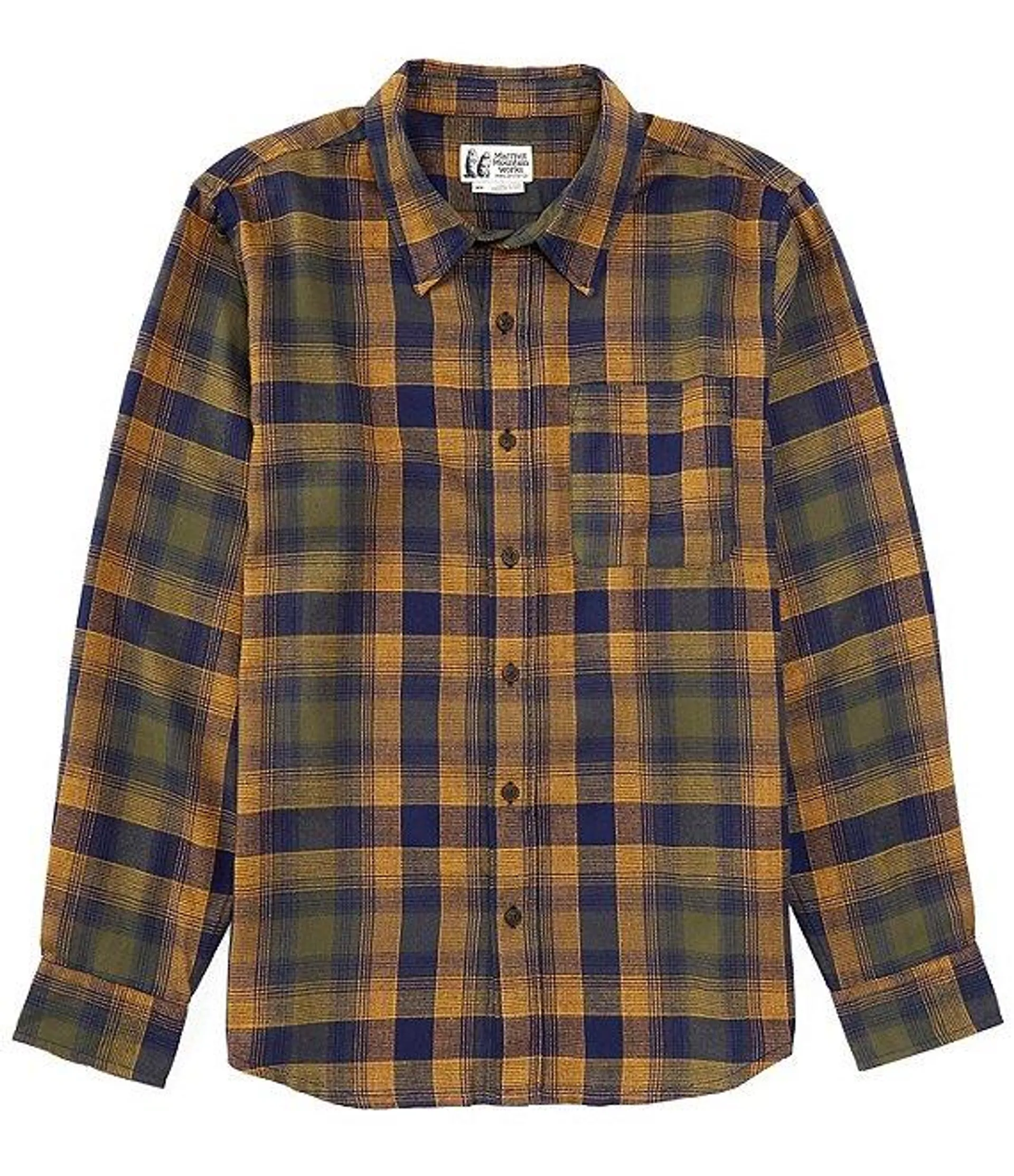 Fairfax Novelty Lightweight Flannel Long Sleeve Shirt