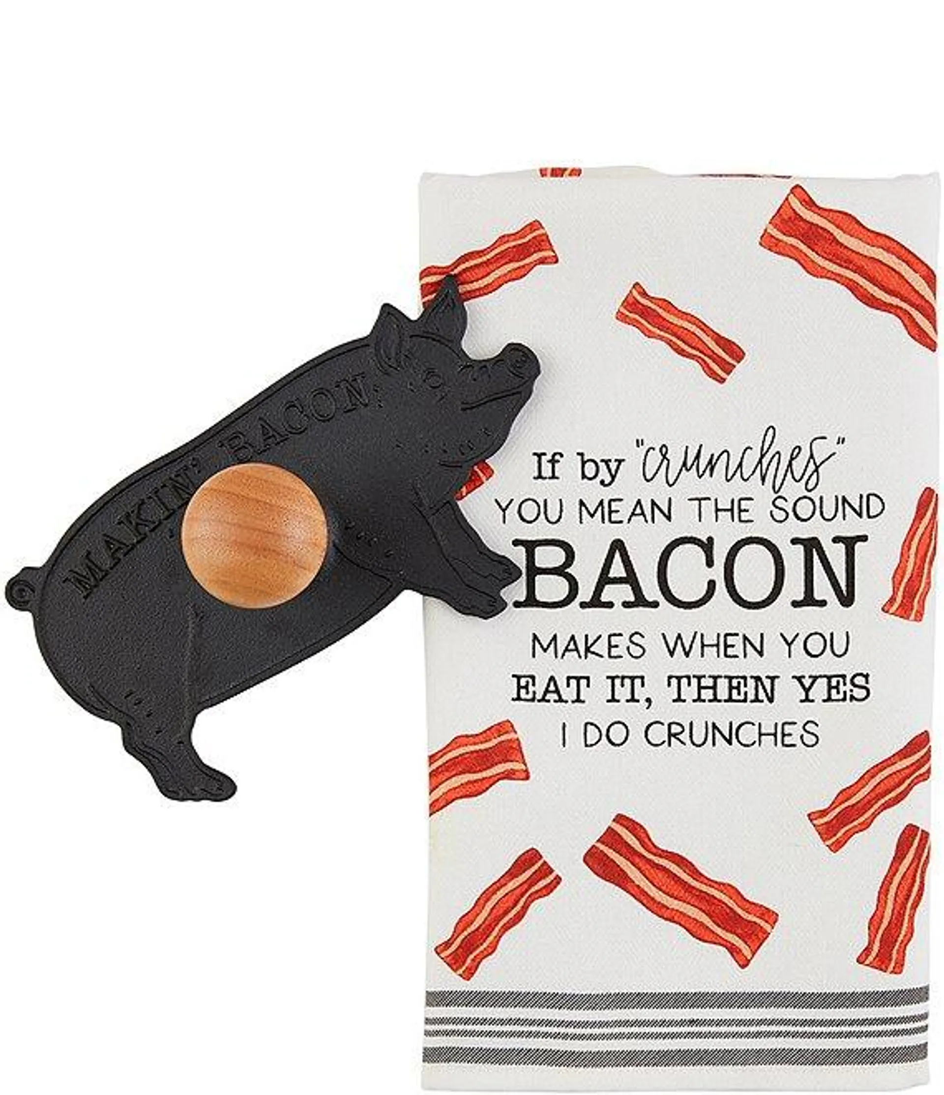 Circa Bacon Press And Towel Set