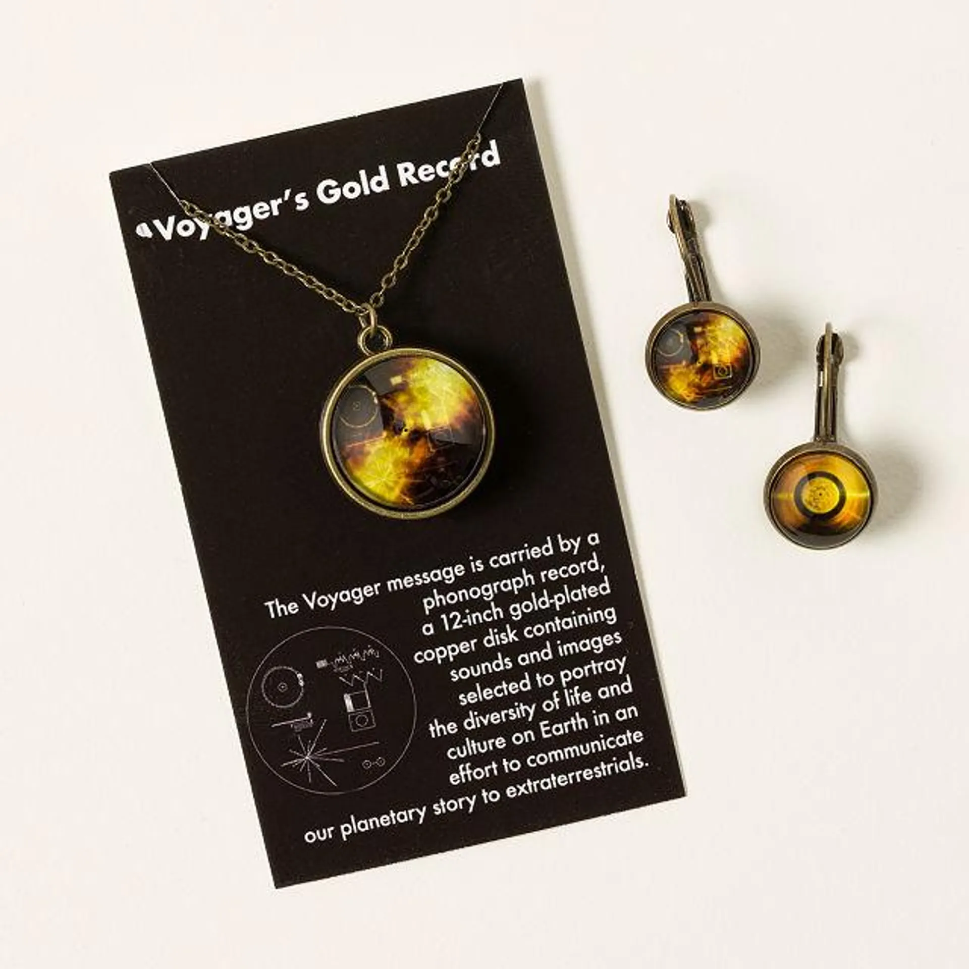 Voyager Golden Record Jewelry