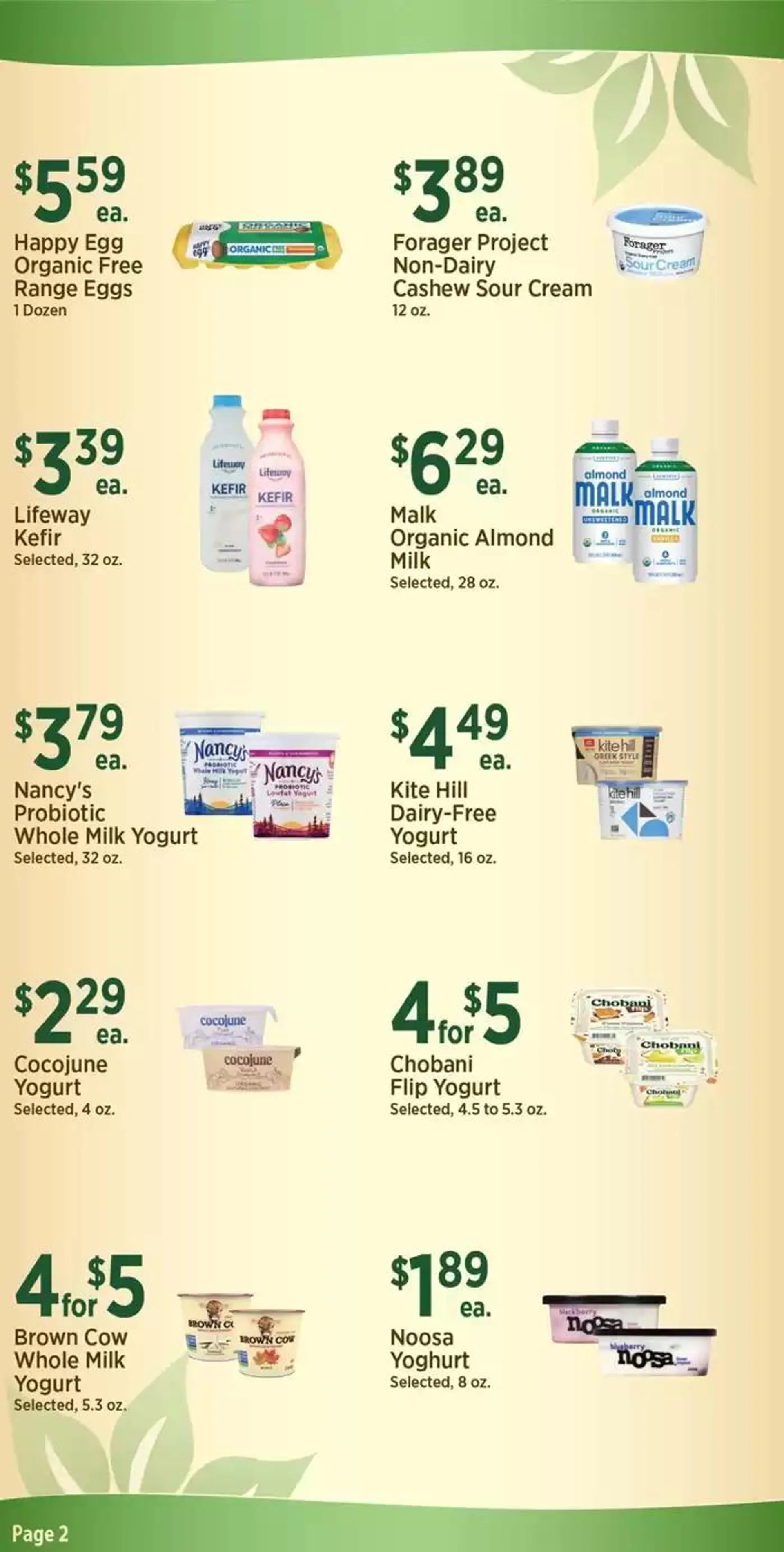 Weekly ad Yoke's Fresh Market Nature's Corner from January 1 to January 28 2025 - Page 2