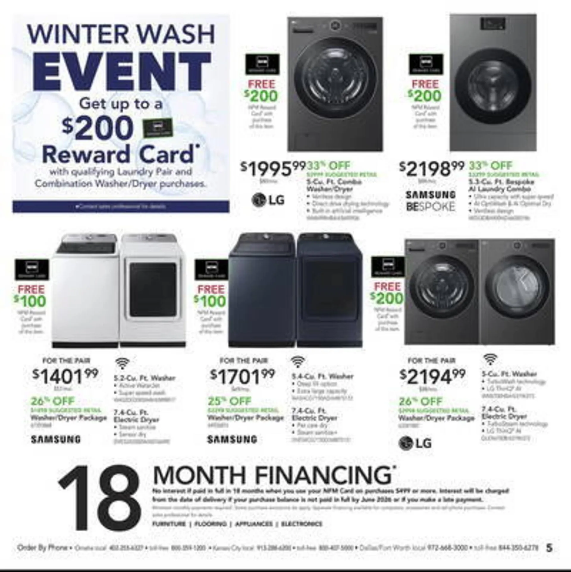 Weekly ad Nebraska Furniture Mart Weekly Ad from December 18 to December 24 2024 - Page 5