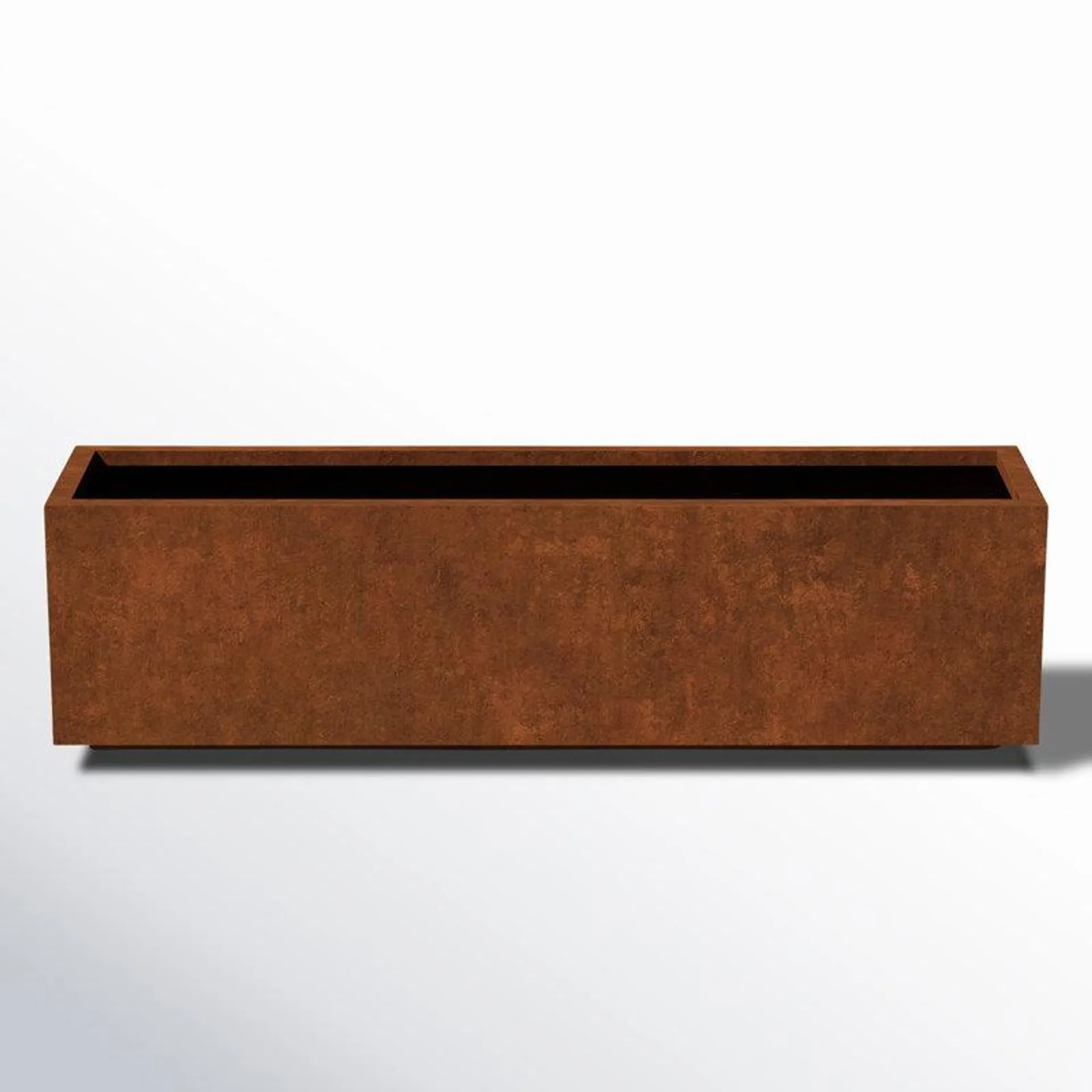 Corten Steel Series Long Box Planter