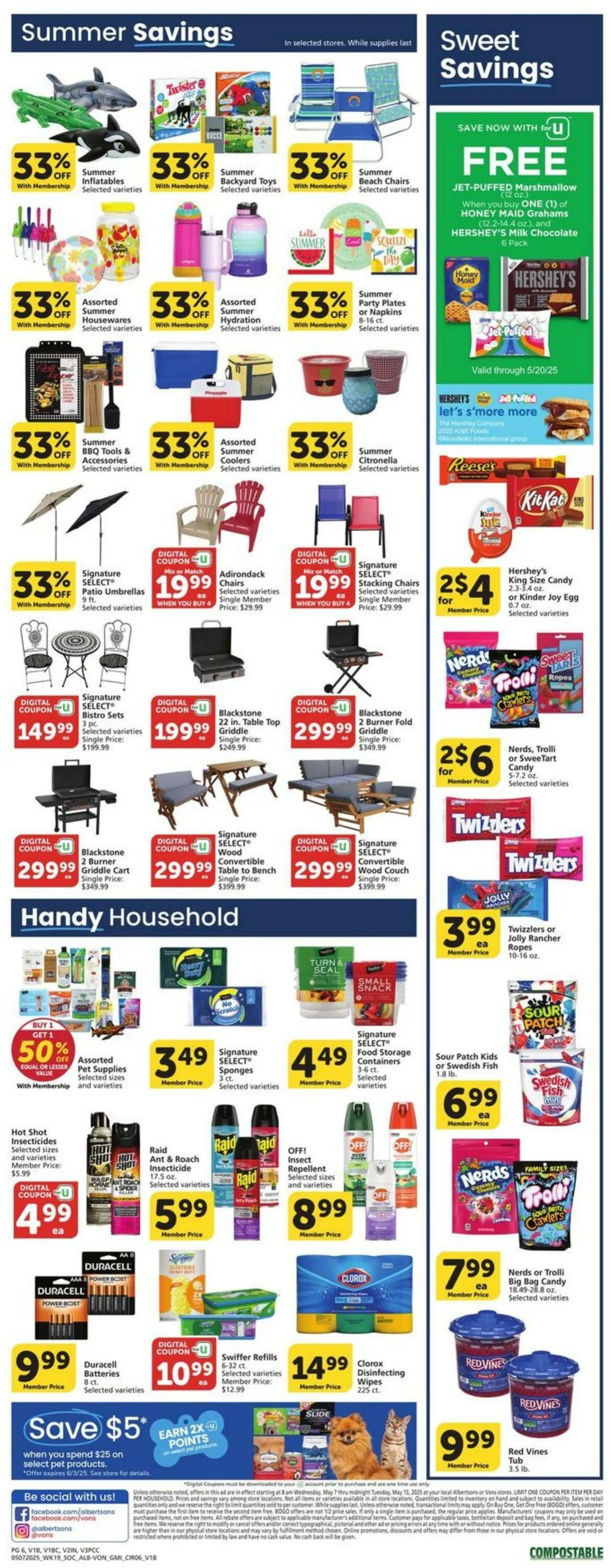 Weekly ad Vons Current weekly ad from May 7 to May 13 2025 - Page 5