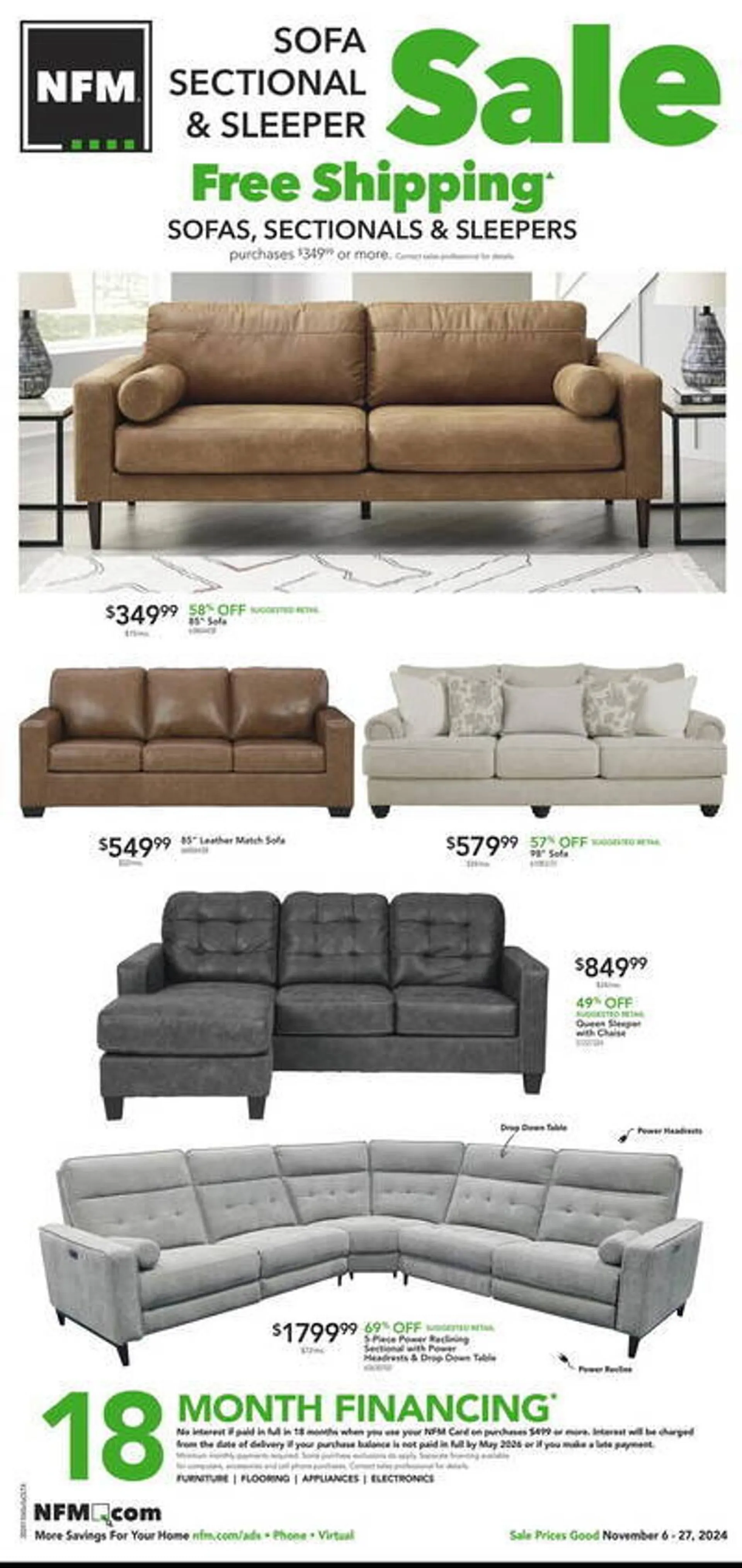 Nebraska Furniture Mart Weekly Ad - 1