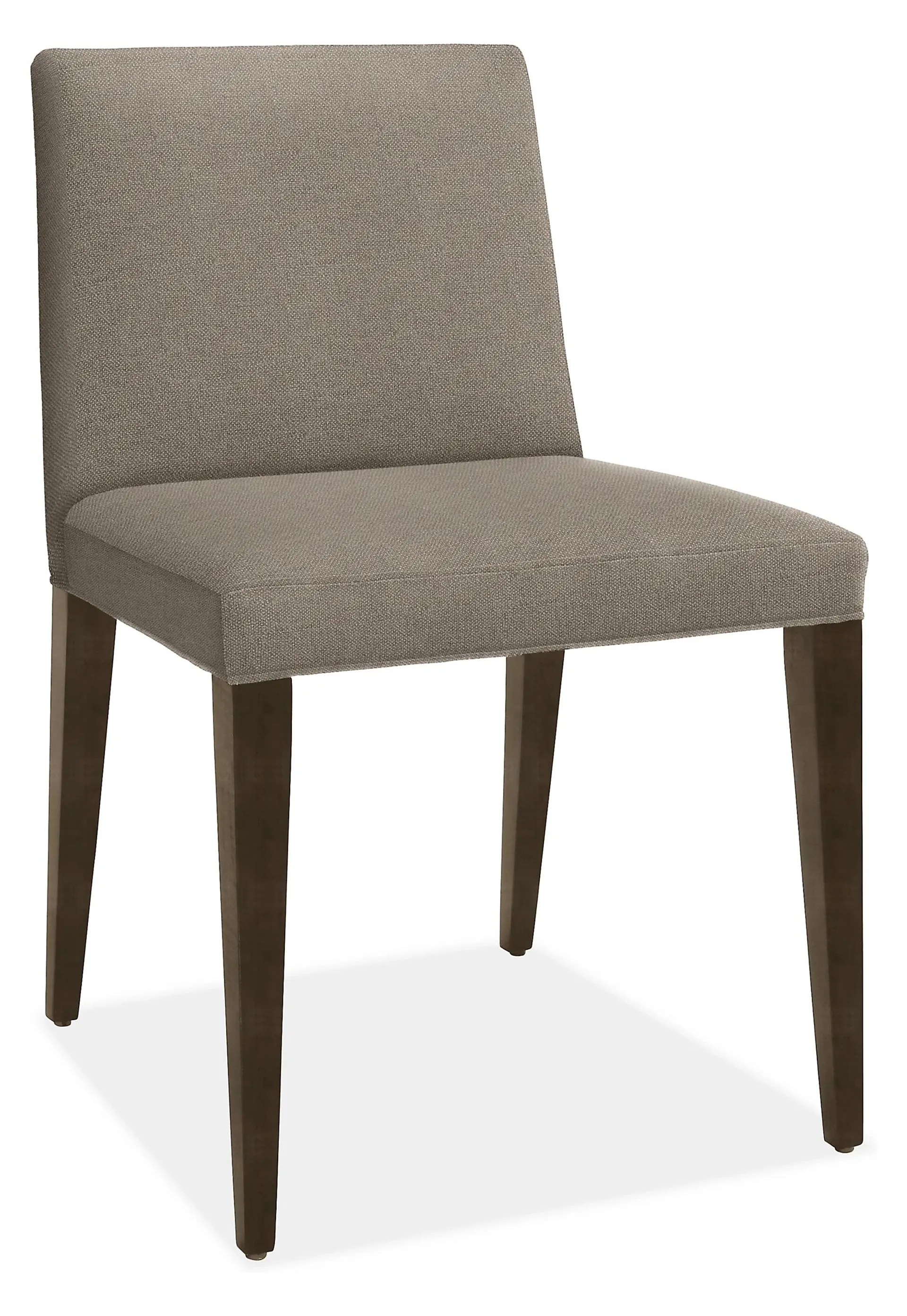 Ava Side Chair in Tatum Fog with Charcoal Legs