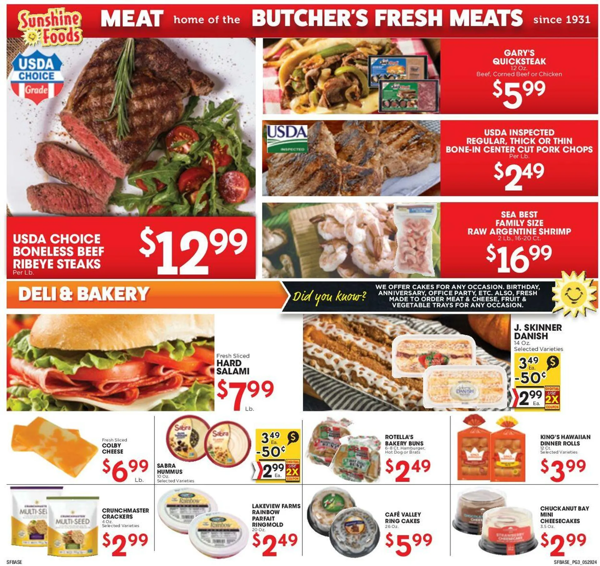 Weekly ad Sunshine Foods from May 29 to June 4 2024 - Page 3