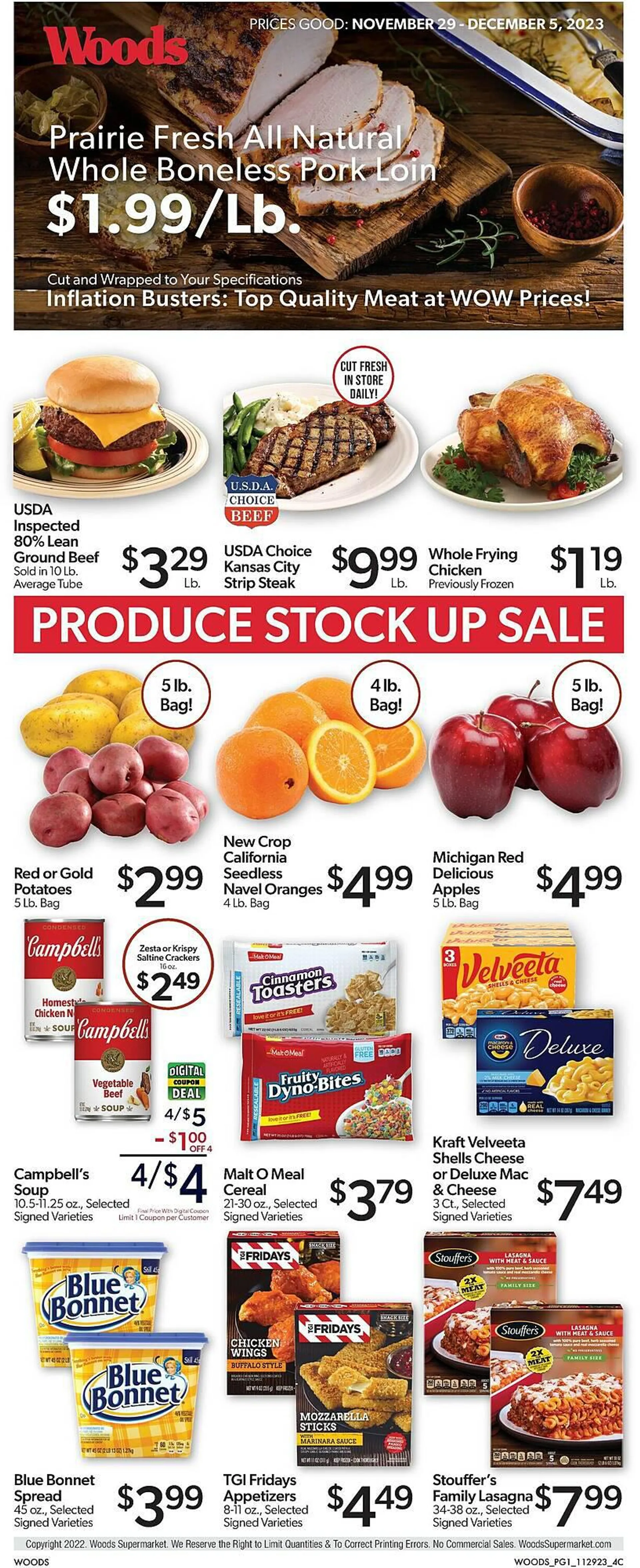 Woods Supermarket Weekly Ad