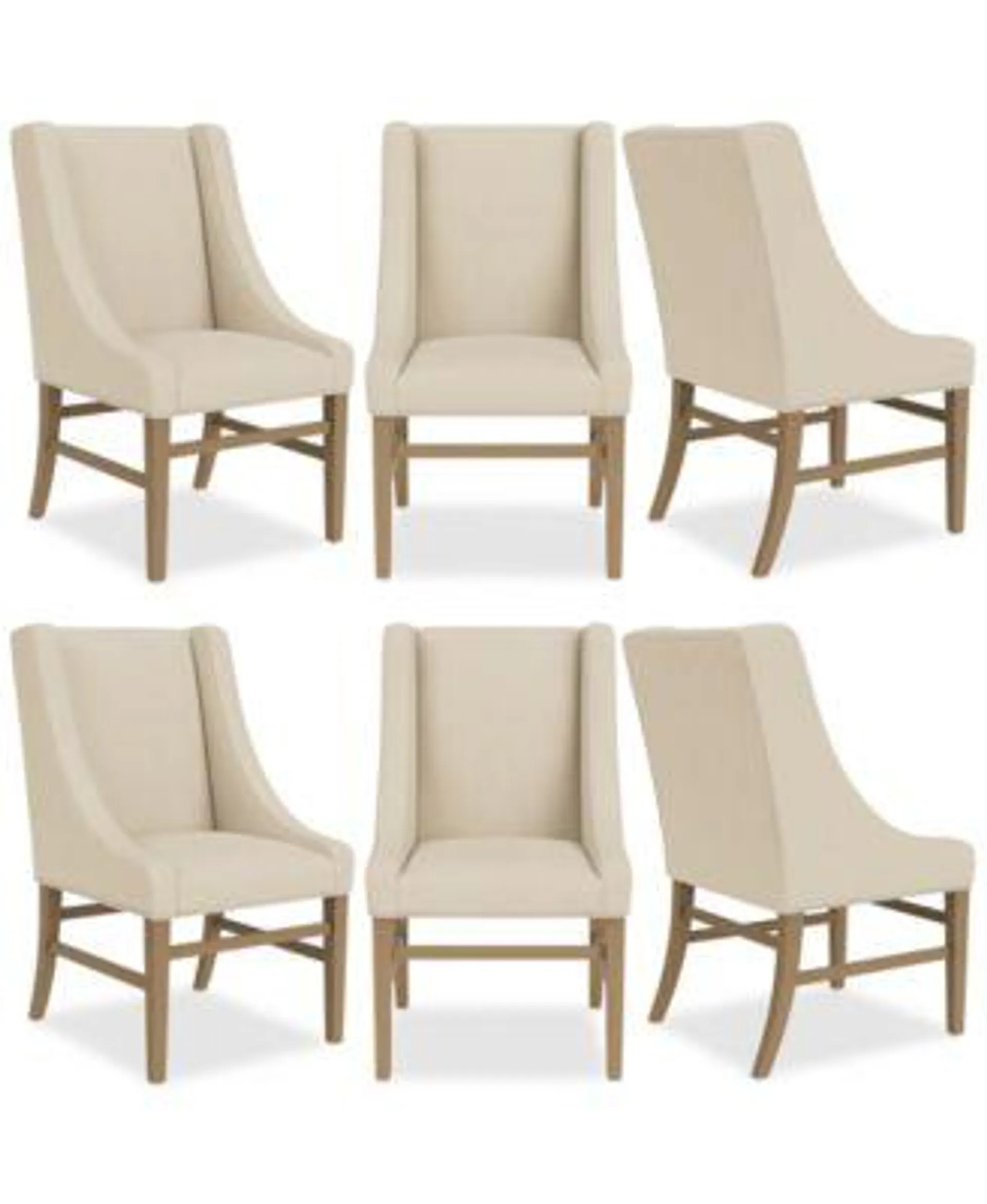 Eryk 6pc Host Chair Set