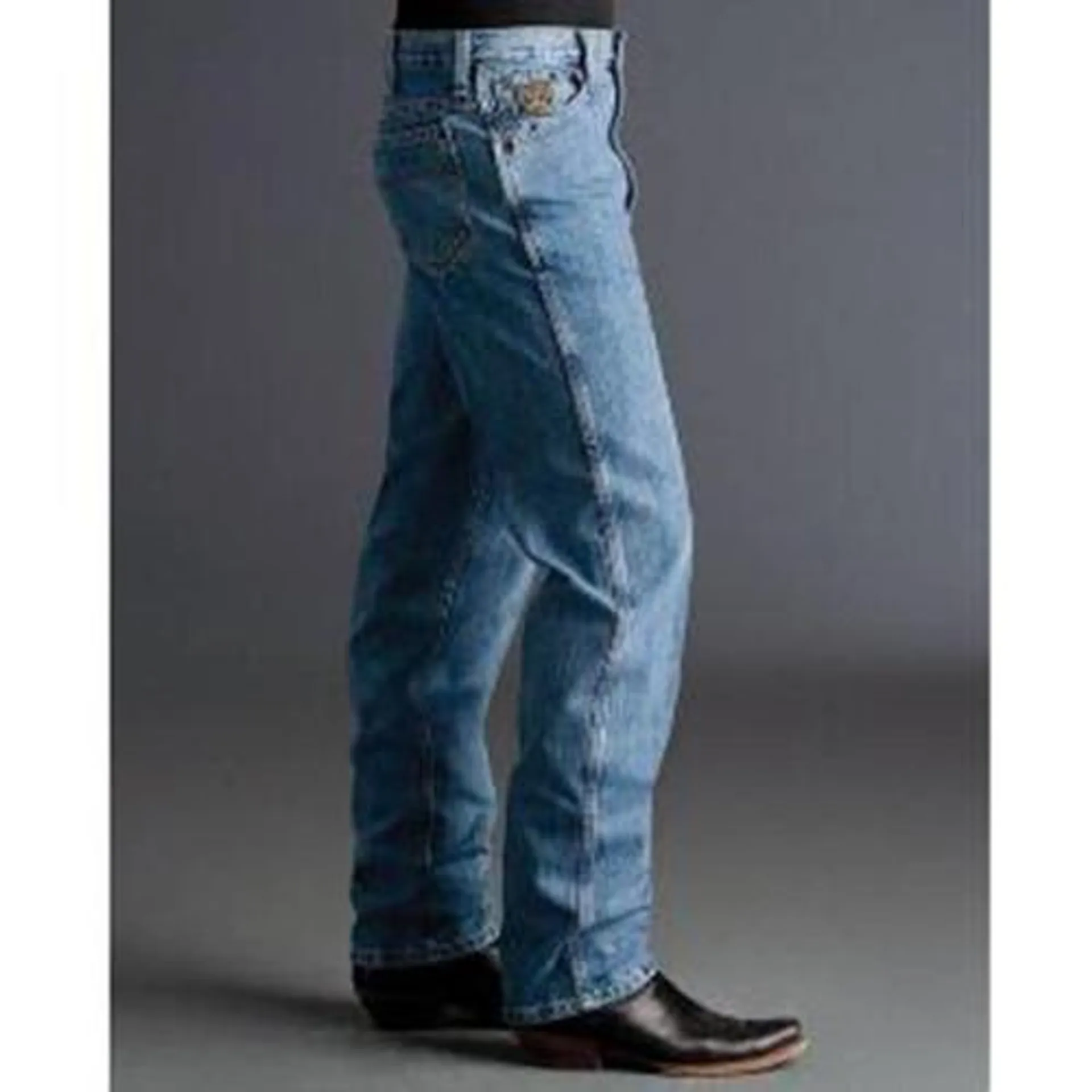 Cinch - Men's Green Label Relaxed Original Fit Jeans - Medium Blue