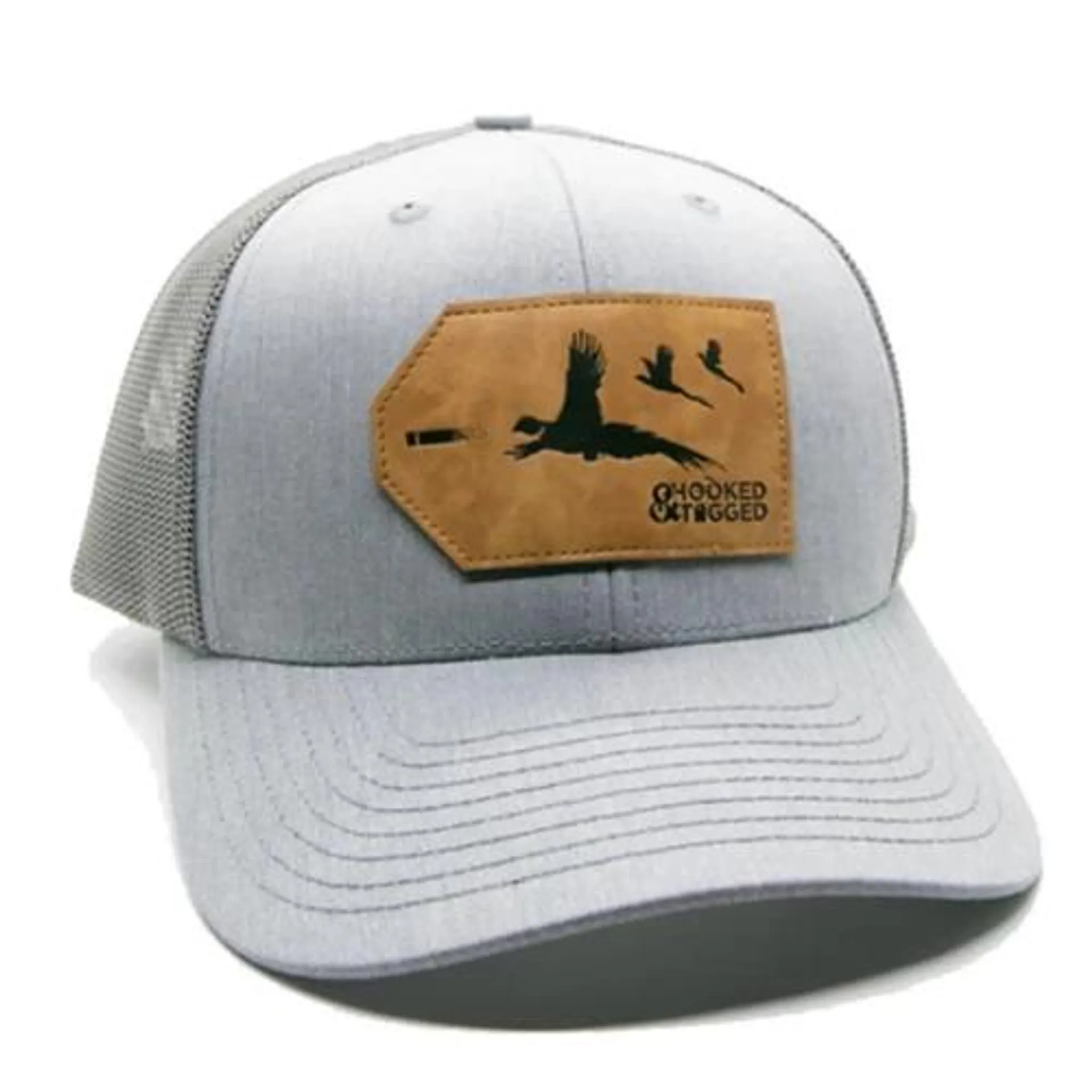 Men's Hooked And Tagged Pheasant Patch Adjustable Hat