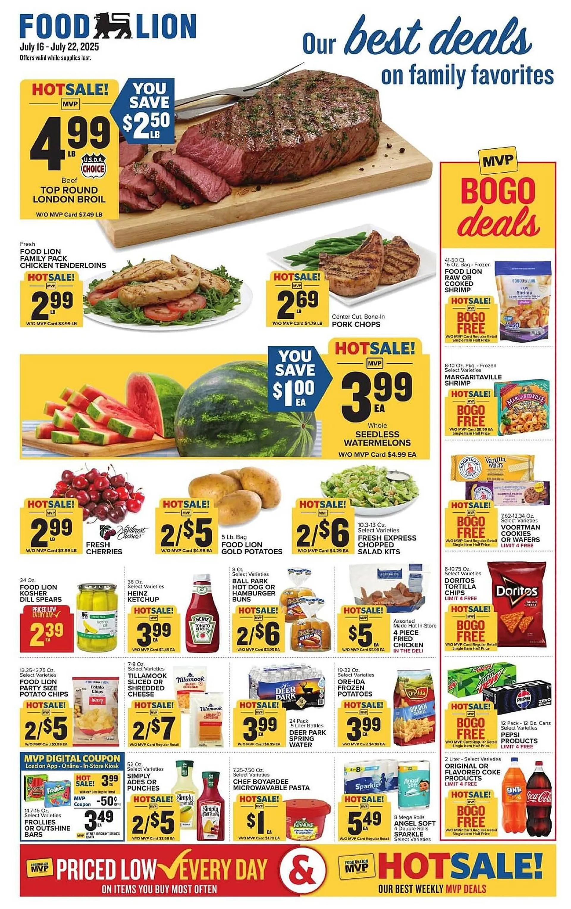 Weekly ad Food Lion Weekly Ad from July 16 to July 22 2025 - Page 1