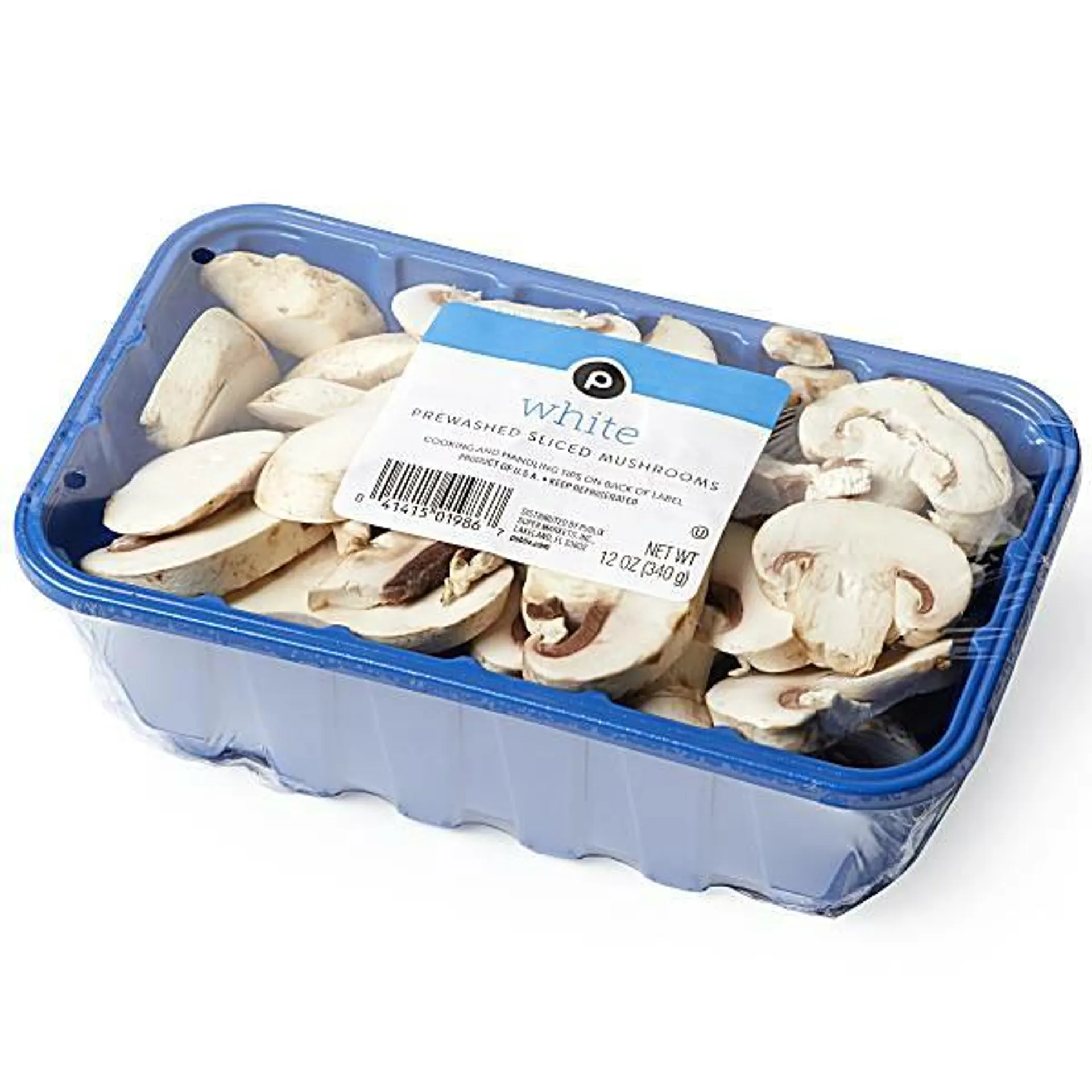 Publix Sliced Pre-Washed White Mushrooms