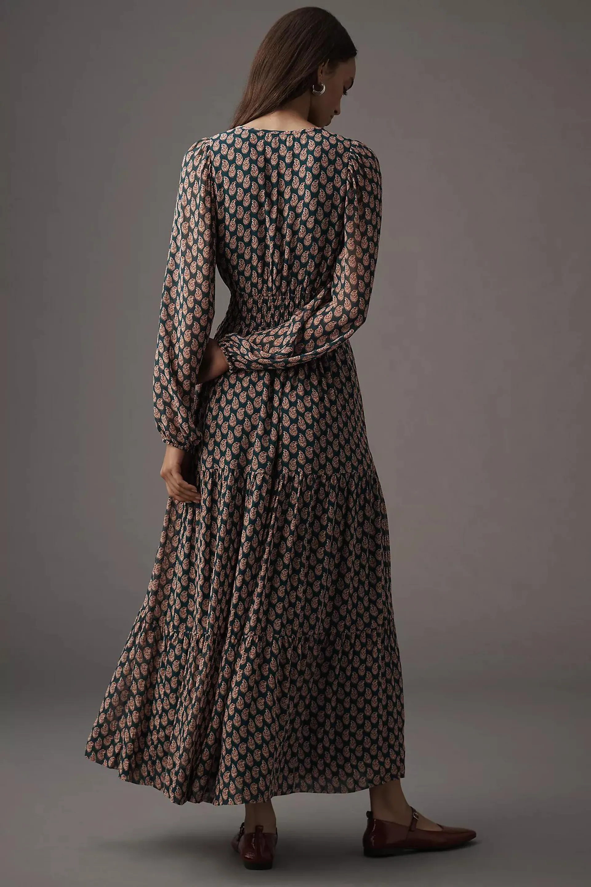 The Somerset Maxi Dress: Long-Sleeve Chiffon Edition