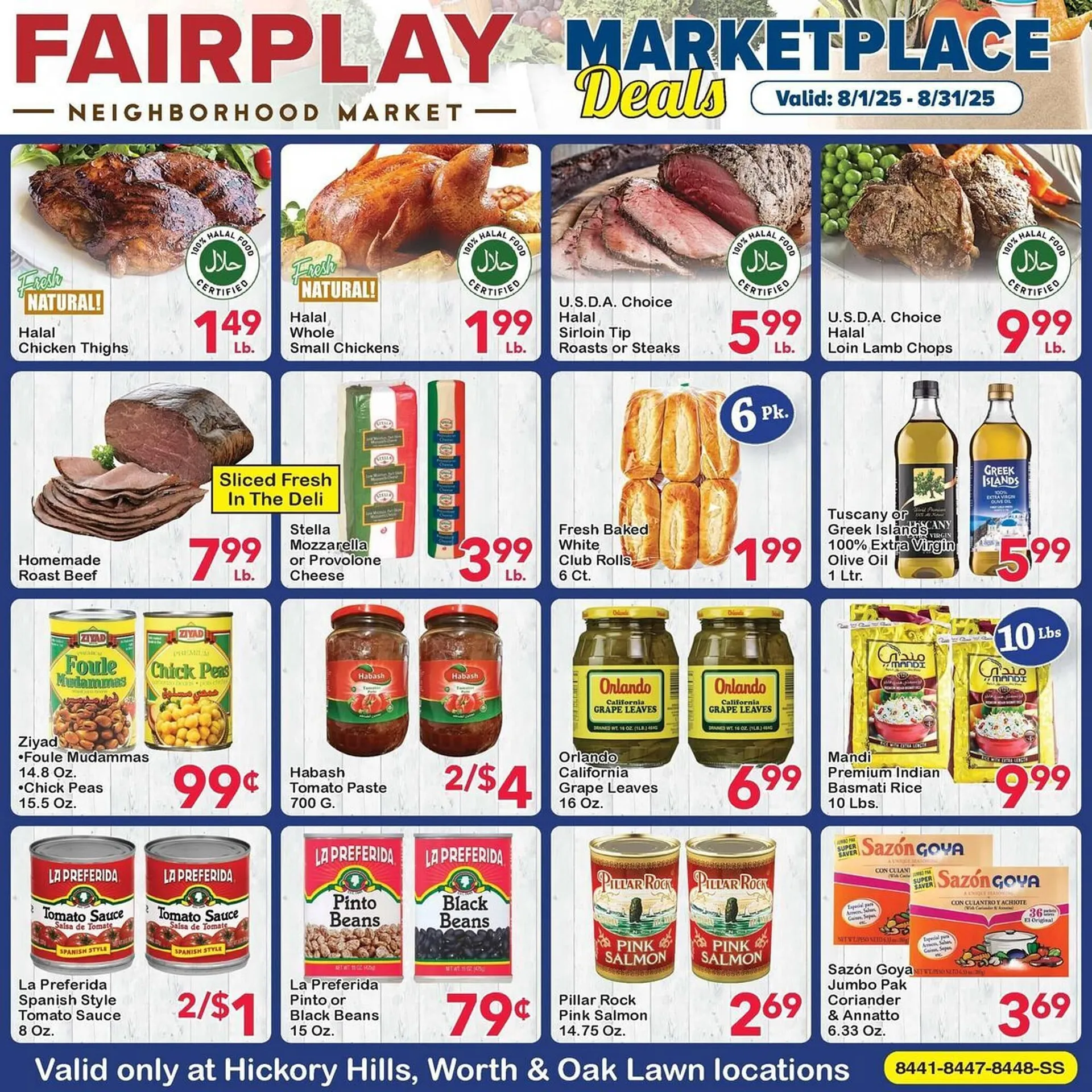 Weekly ad Fairplay Weekly Ad from August 1 to August 31 2025 - Page 1