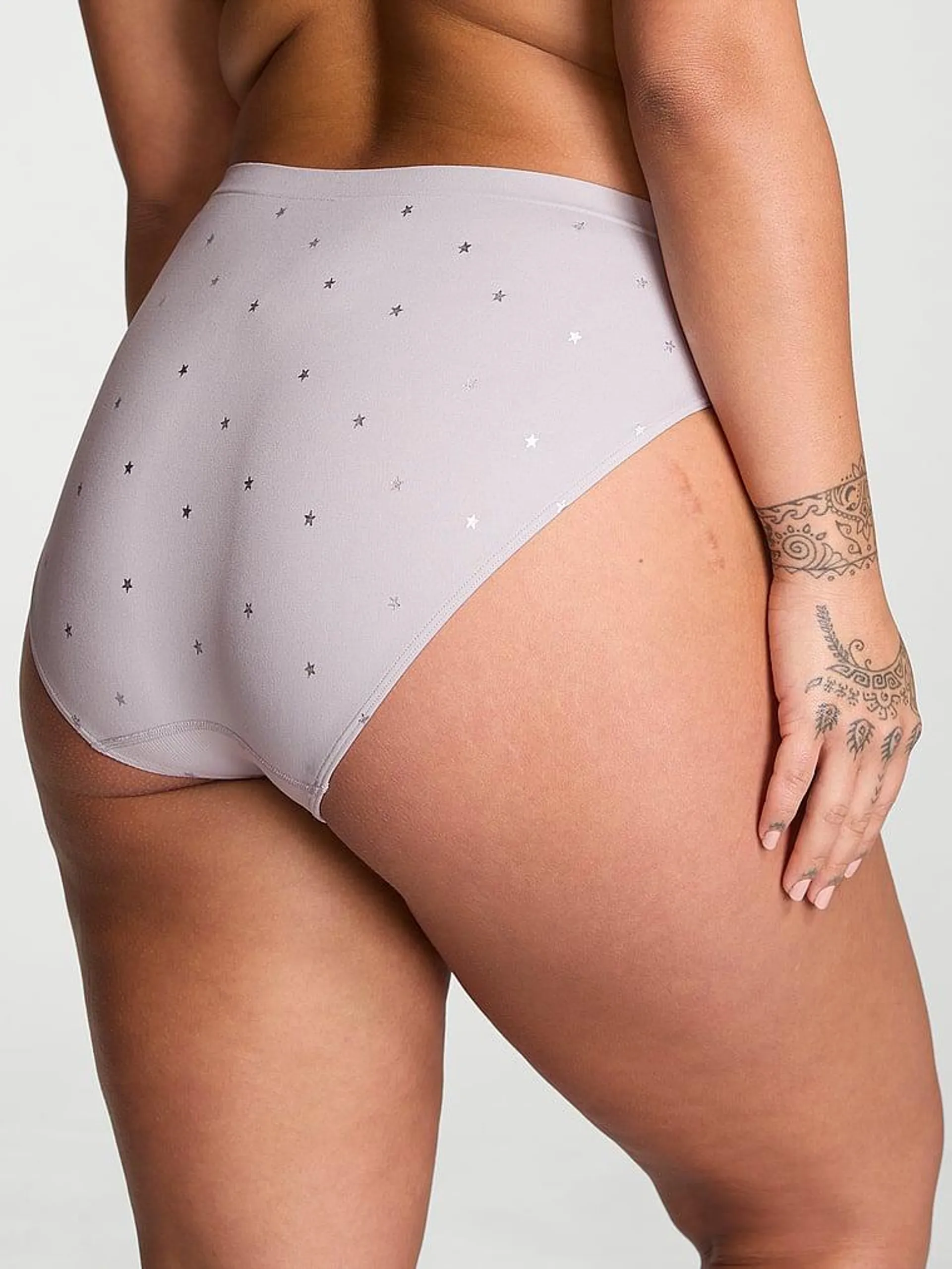 Seamless High-Leg Brief Panty