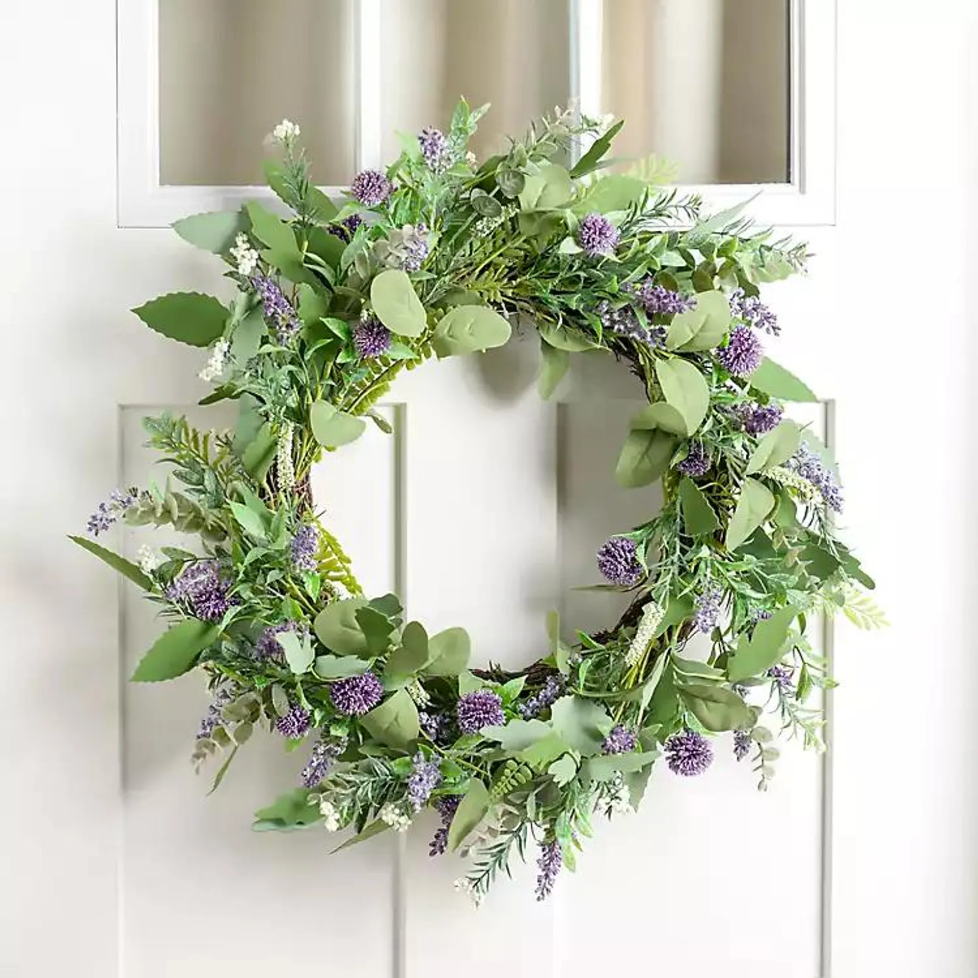 Lavender and Eucalyptus Wreath