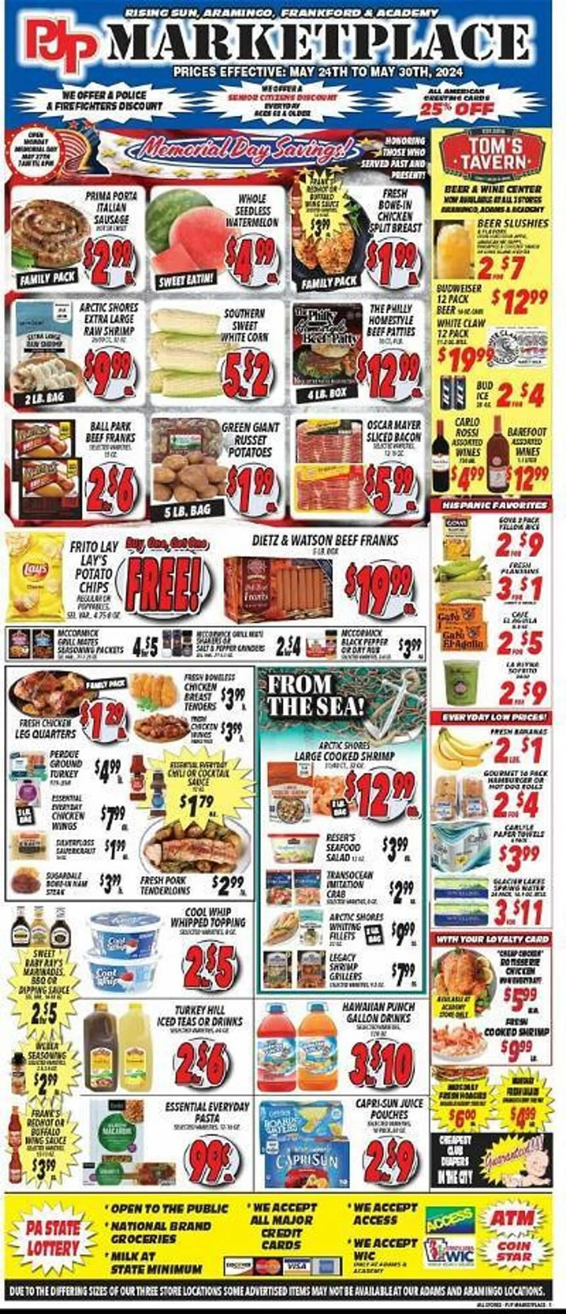 PJP Marketplace Weekly Ad - 1