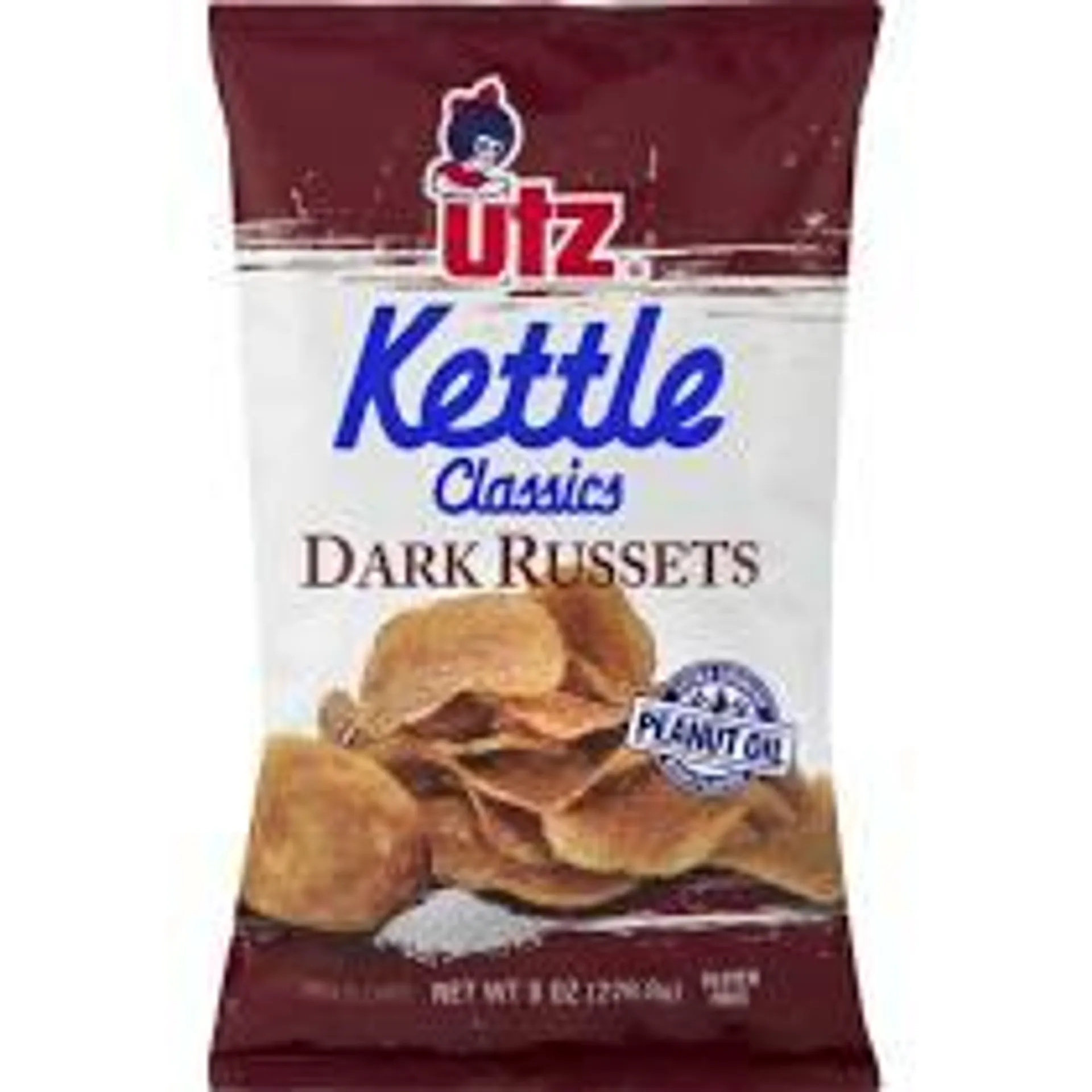 Utz - Kettle Classic Dark Russet Potato Chips 8 Oz