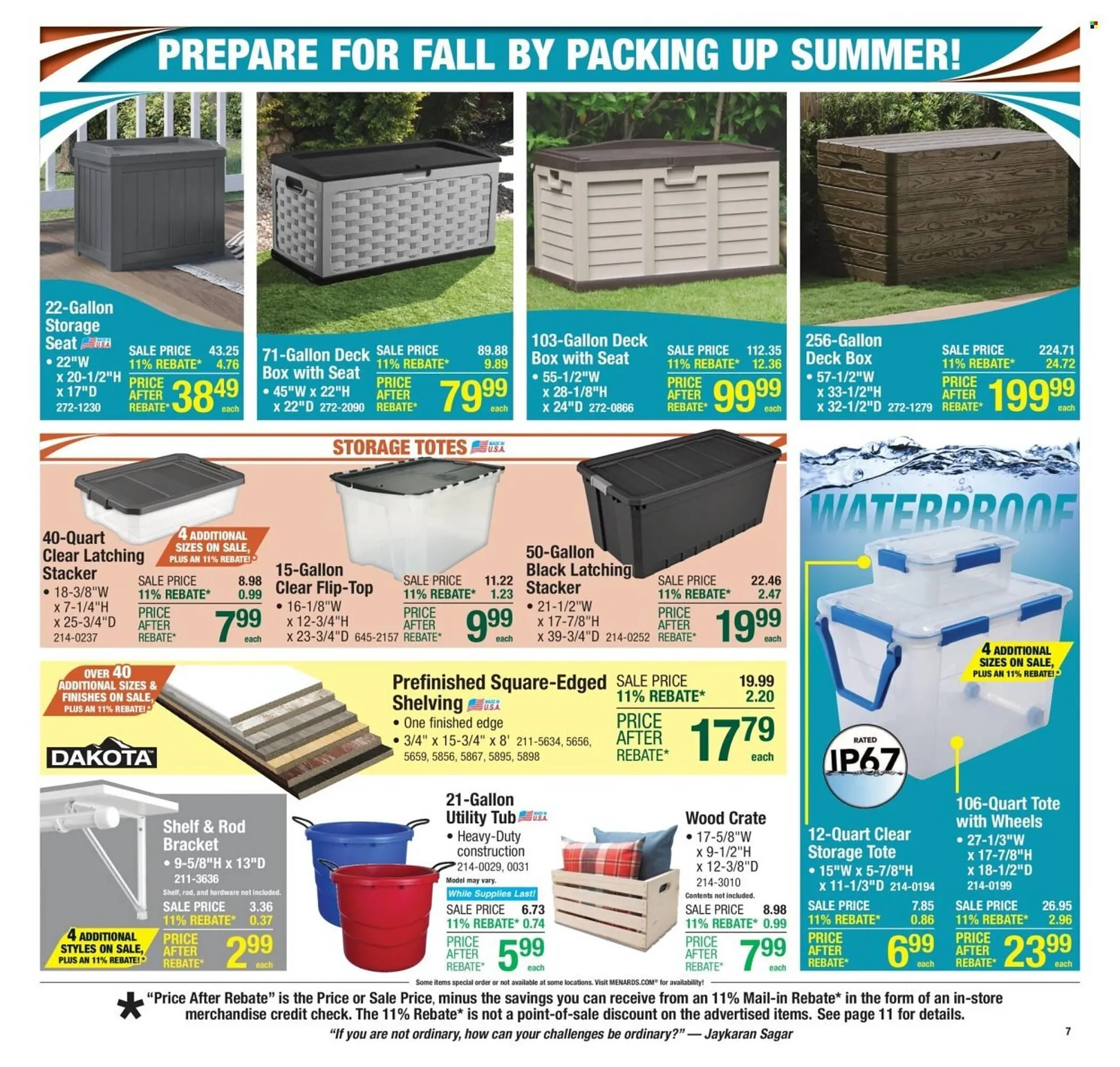 Weekly ad Menards Weekly Ad from August 21 to September 1 2025 - Page 11