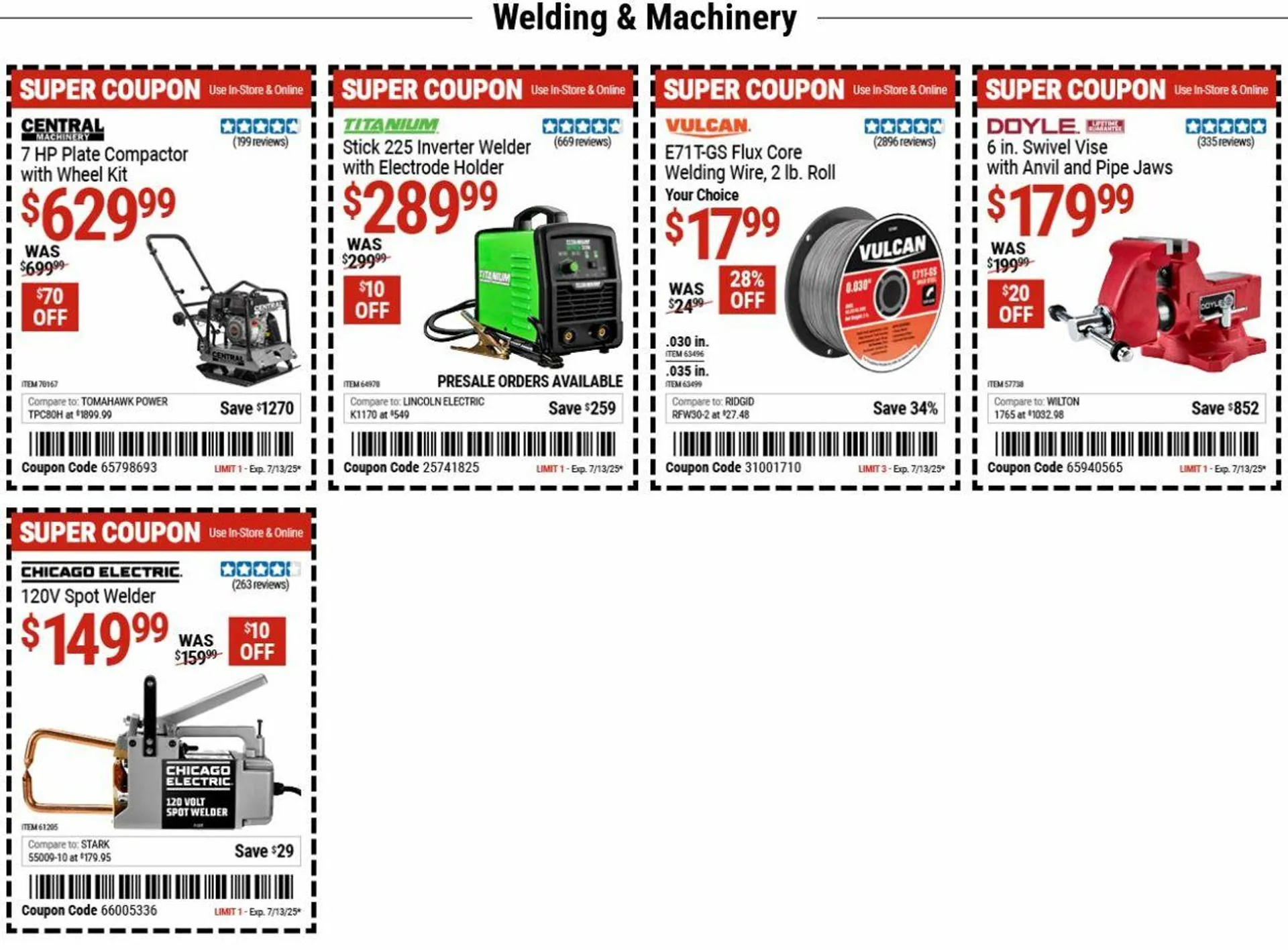 Weekly ad Harbor Freight from June 30 to July 9 2025 - Page 11