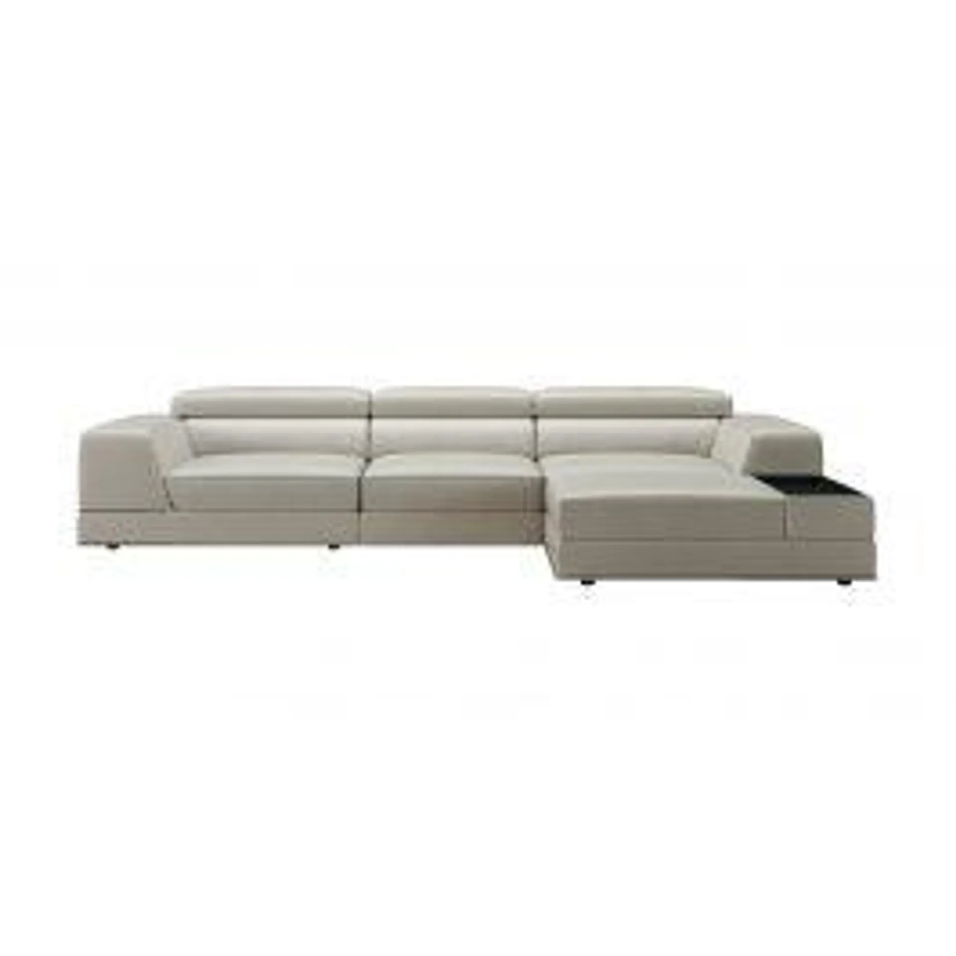 Amadeo Modular Sectional Sofa Light Gray