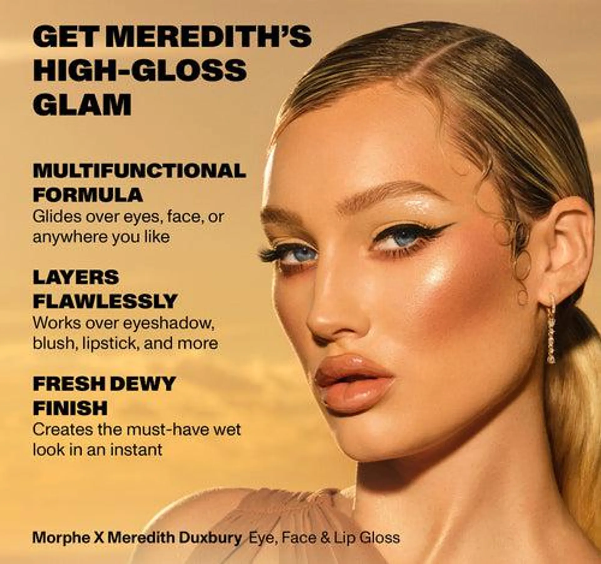 Morphe X Meredith Duxbury Eye, Face & Lip Gloss
