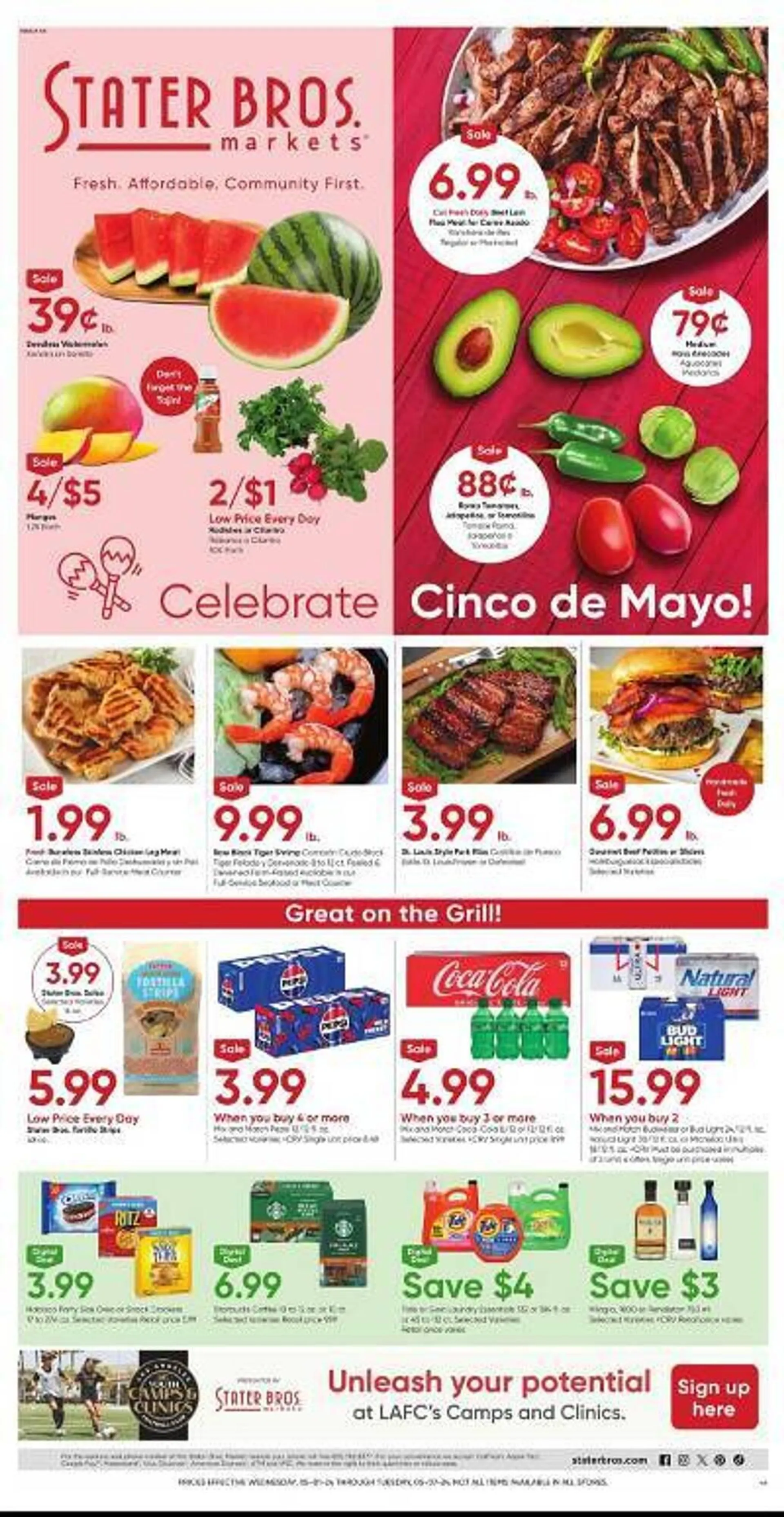 Stater Bros Weekly Ad - 1