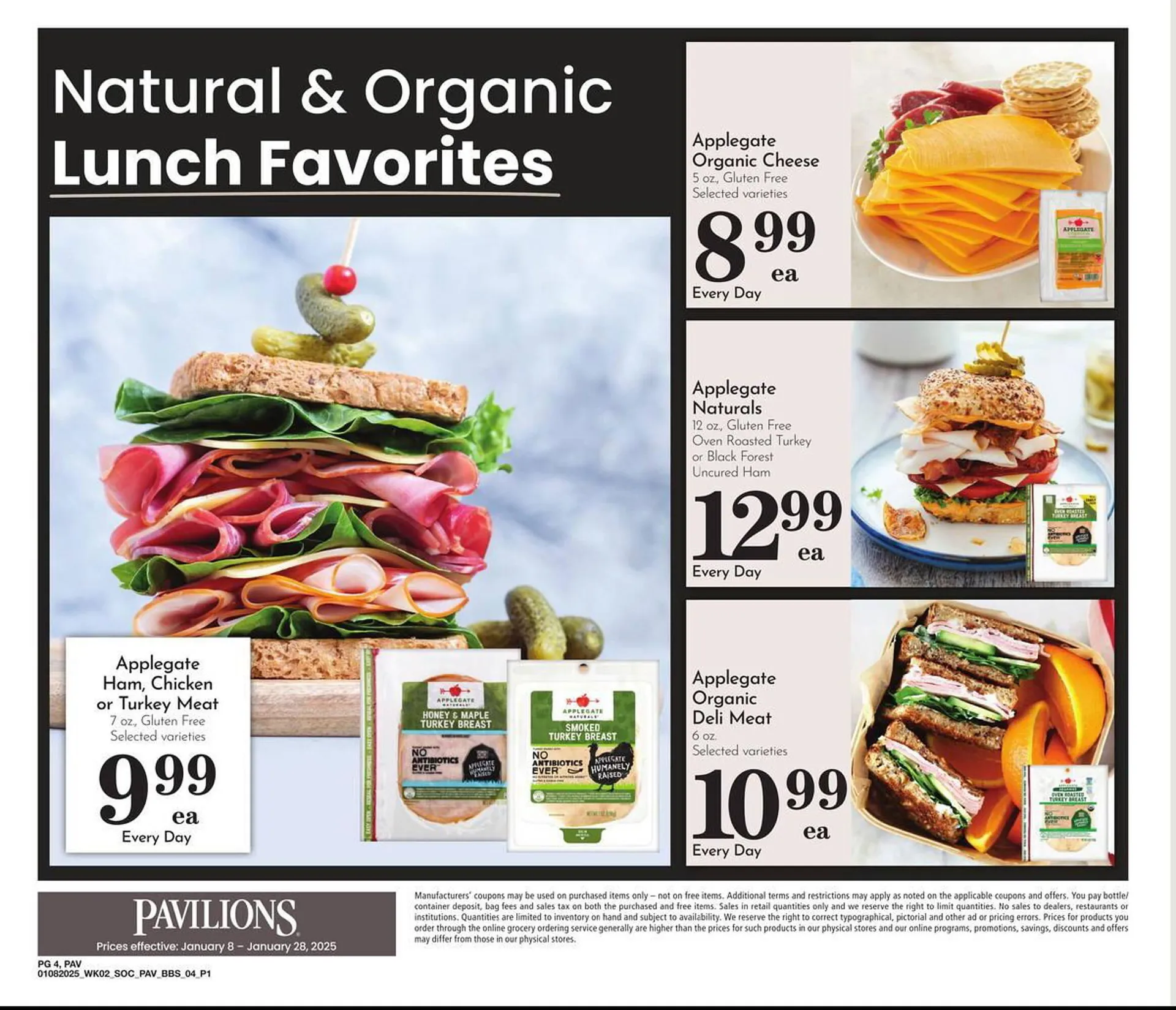 Weekly ad Pavilions Weekly Ad from January 8 to January 28 2025 - Page 4