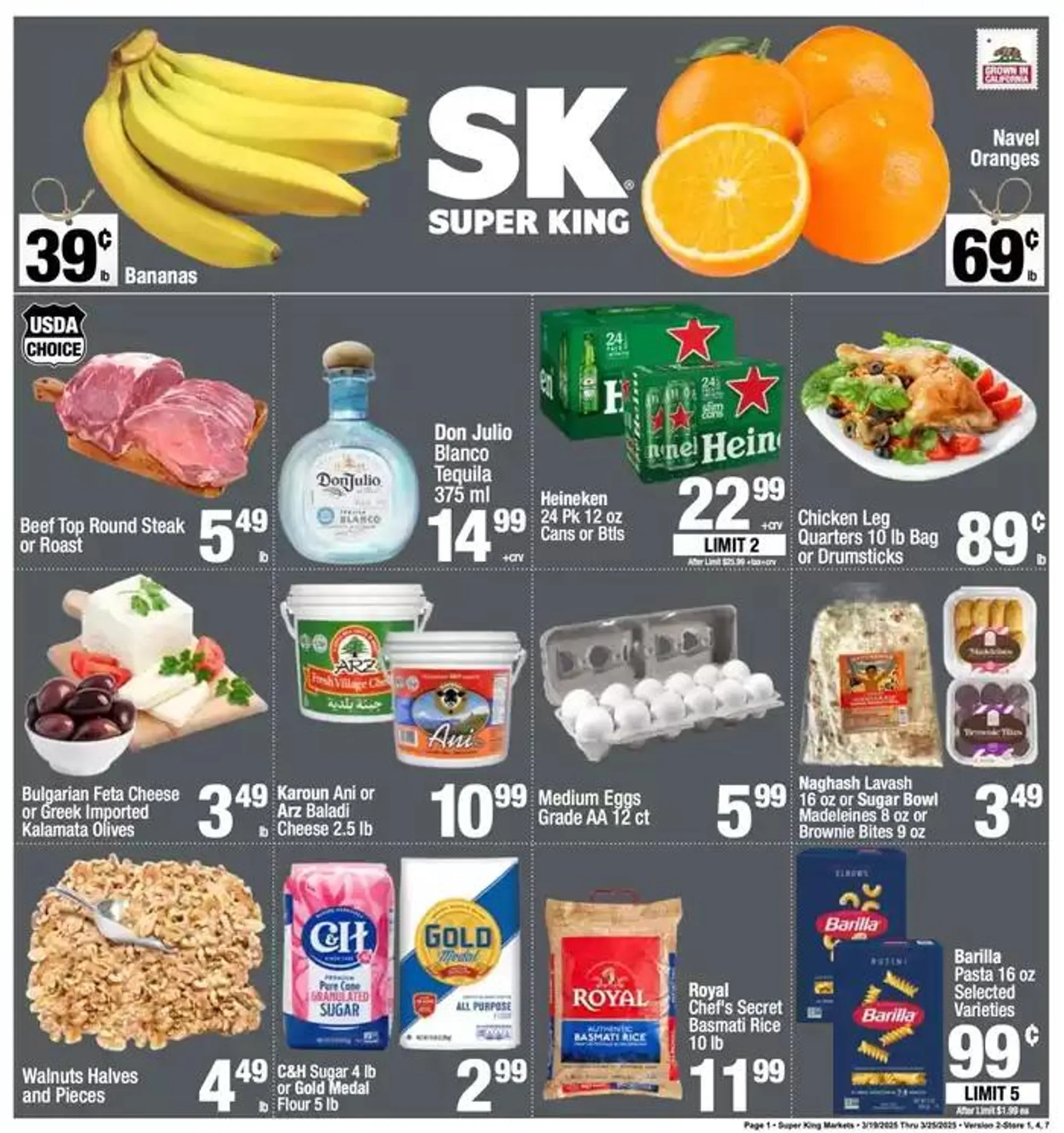 Weekly add Super King Markets - 1