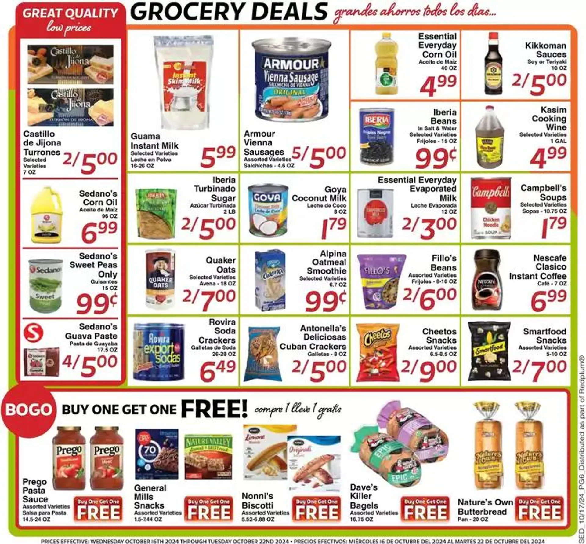 Weekly ad Sedano's weekly ad from October 16 to October 22 2024 - Page 6