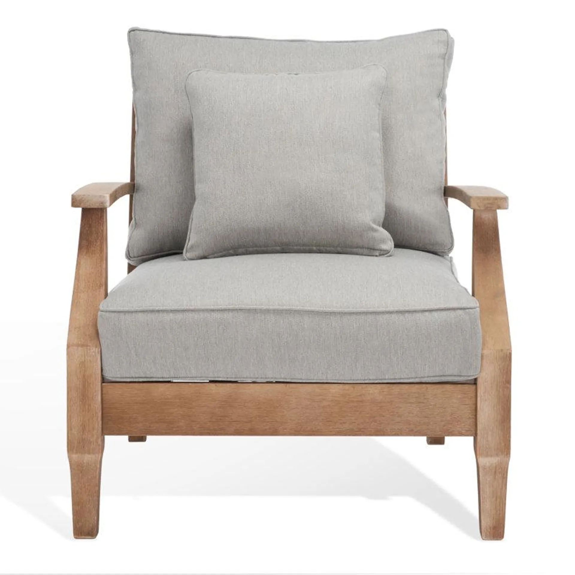 Samya Eucalyptus Outdoor Lounge Chair with Cushion