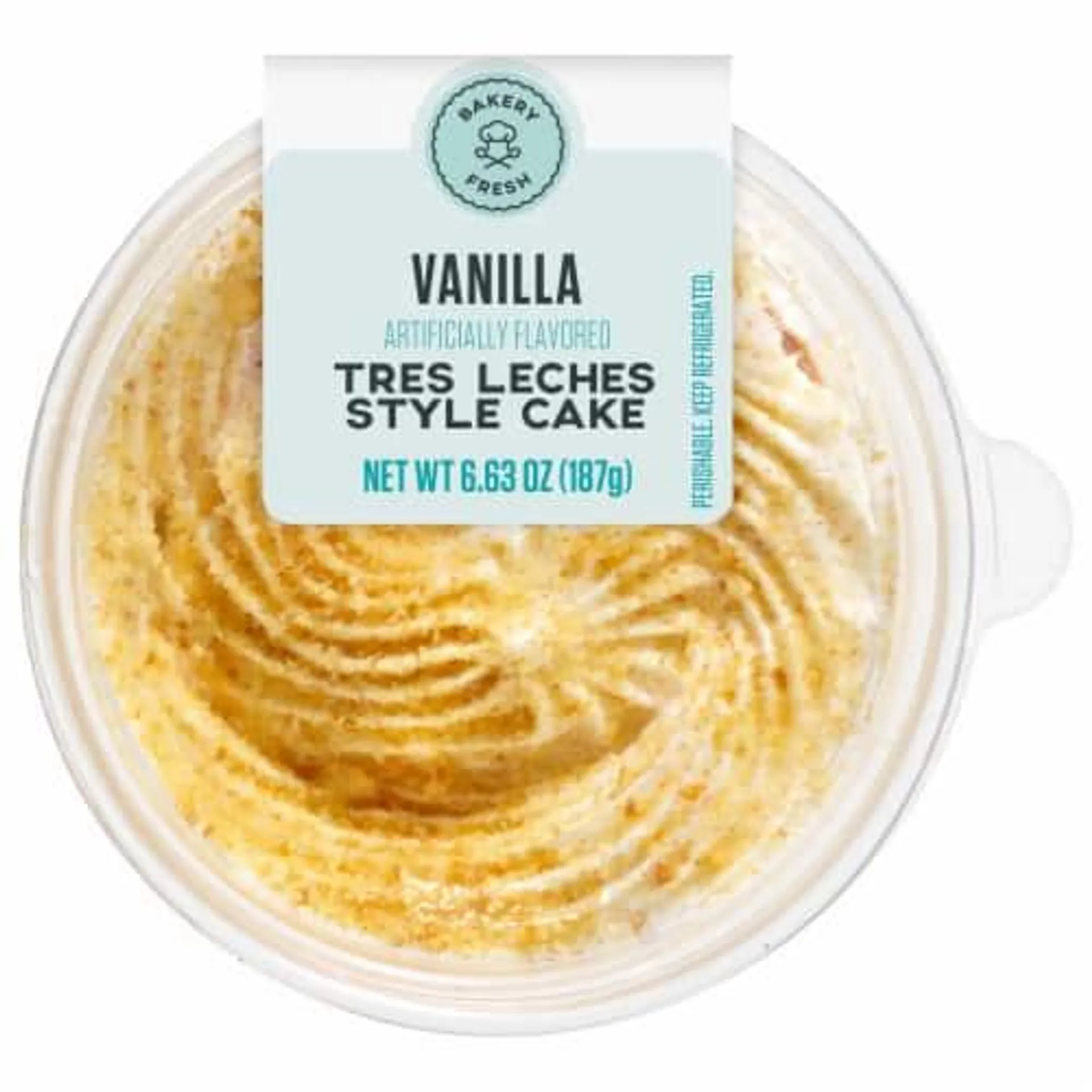 Bakery Fresh Vanilla Tres Leches Style Cupcakes