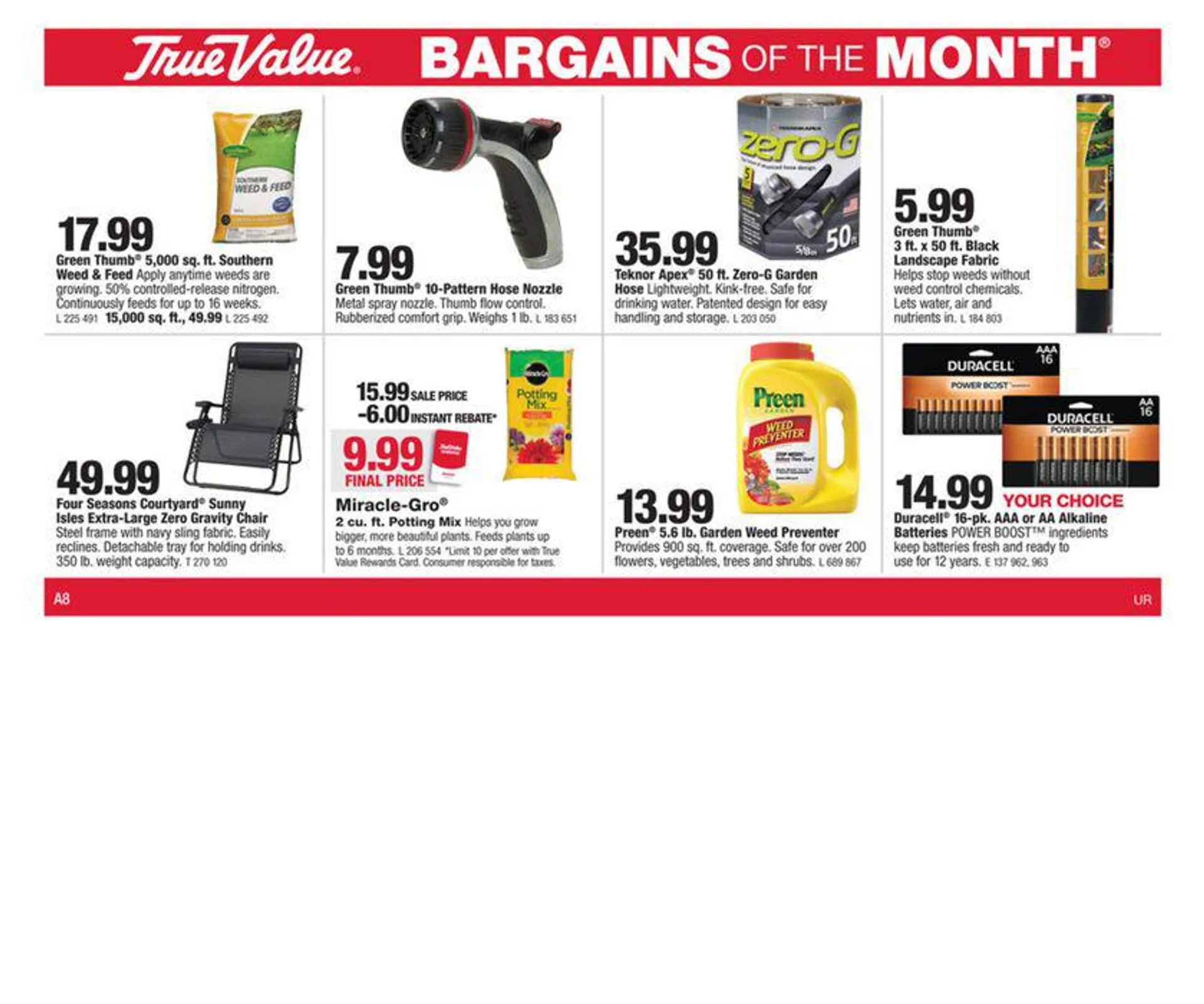 Weekly ad True Value Sale 41 from April 3 to April 30 2024 - Page 8
