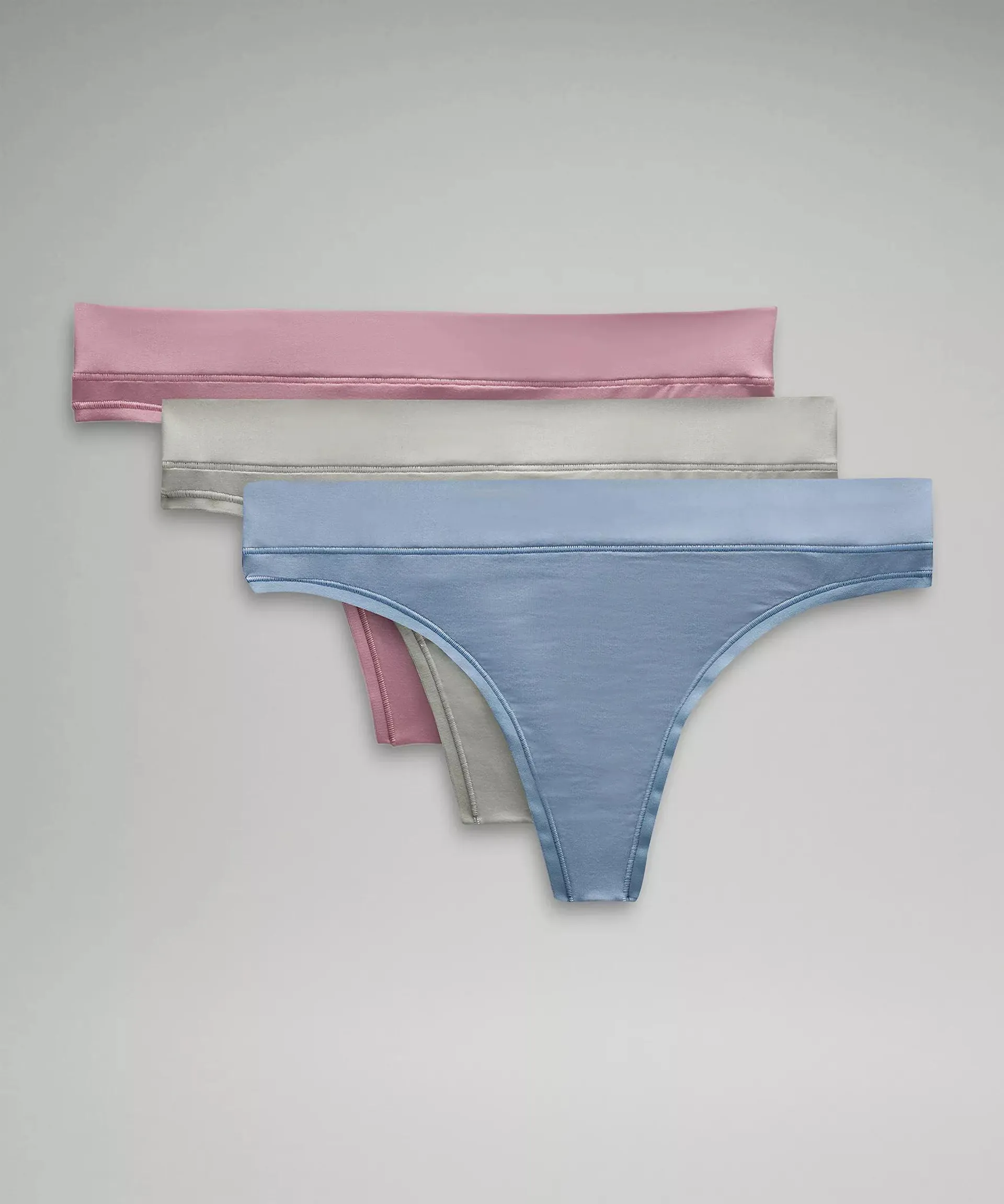 UnderEase Mid-Rise Thong Underwear