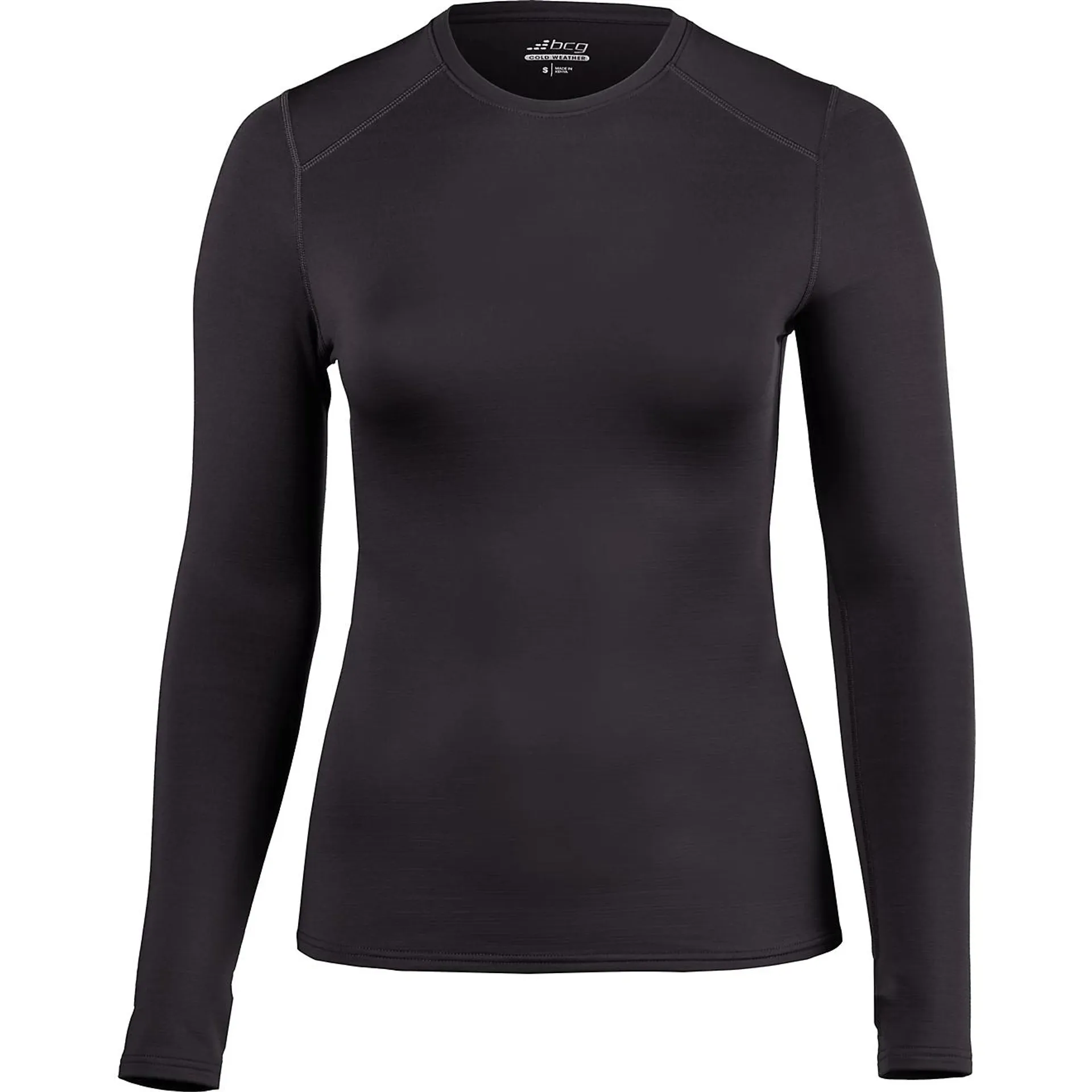 BCG Women's Cold Weather Long Sleeve Crew Top