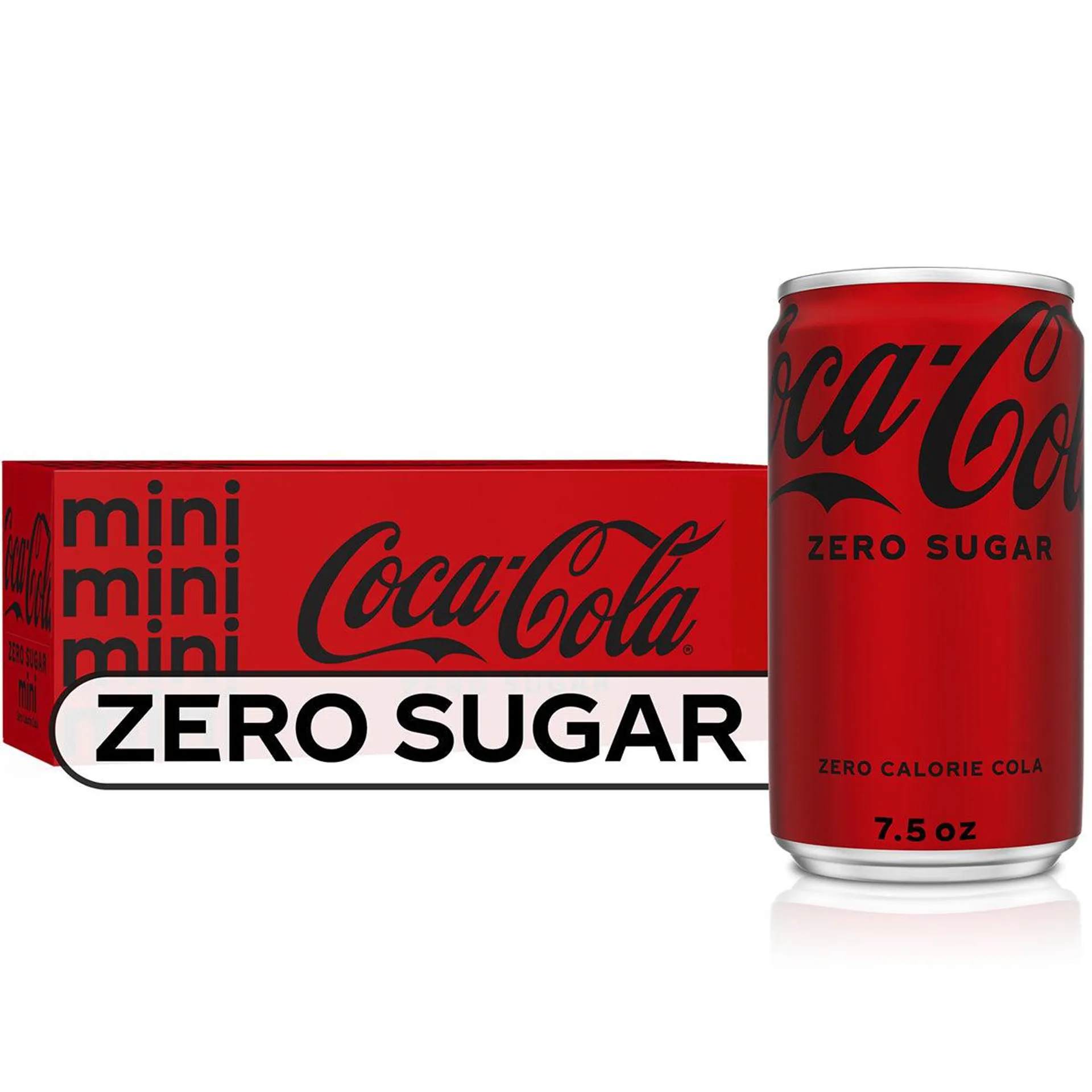 Coca Cola Zero Sugar Mini Can 10 PK