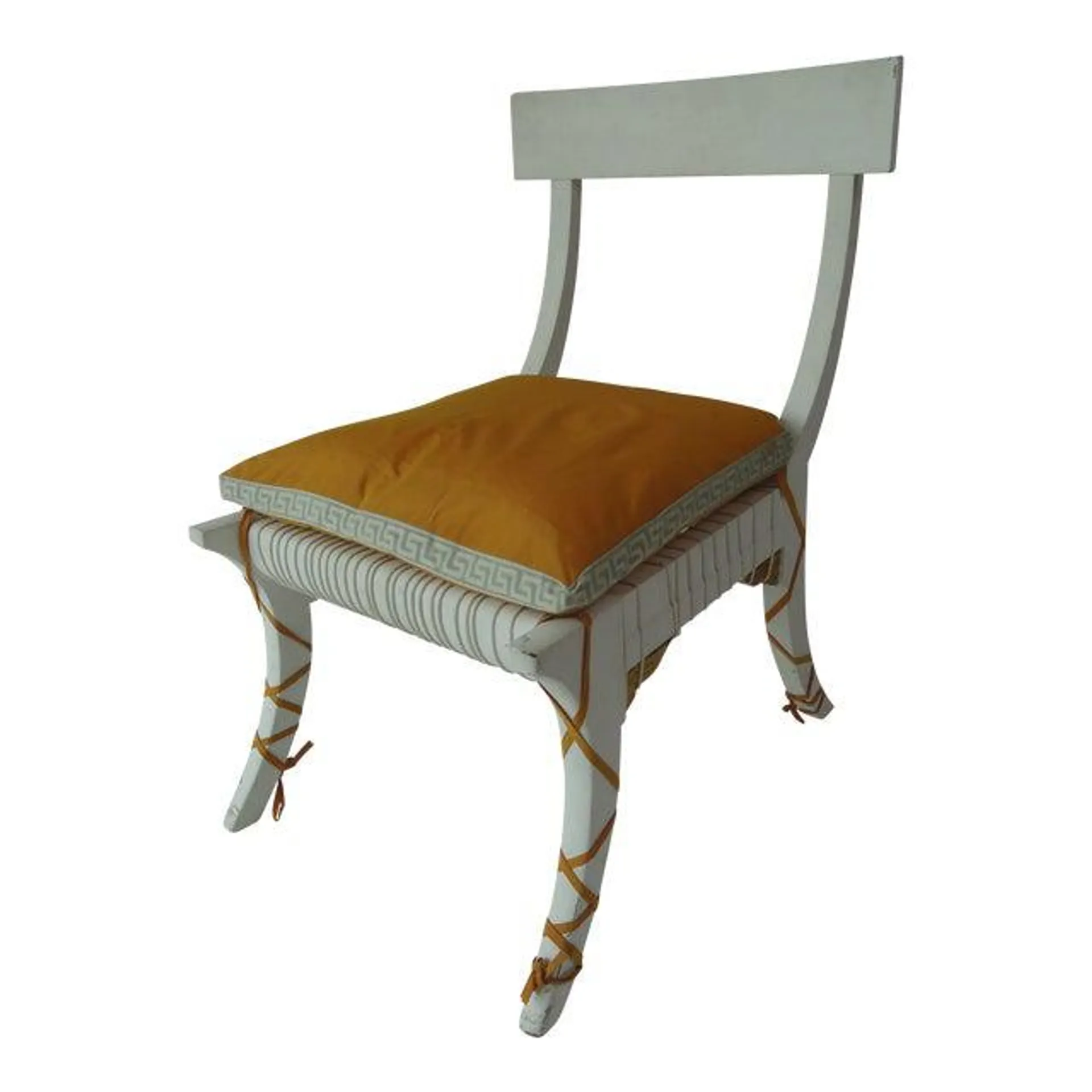 1970s Vintage Klismos-Style Chair