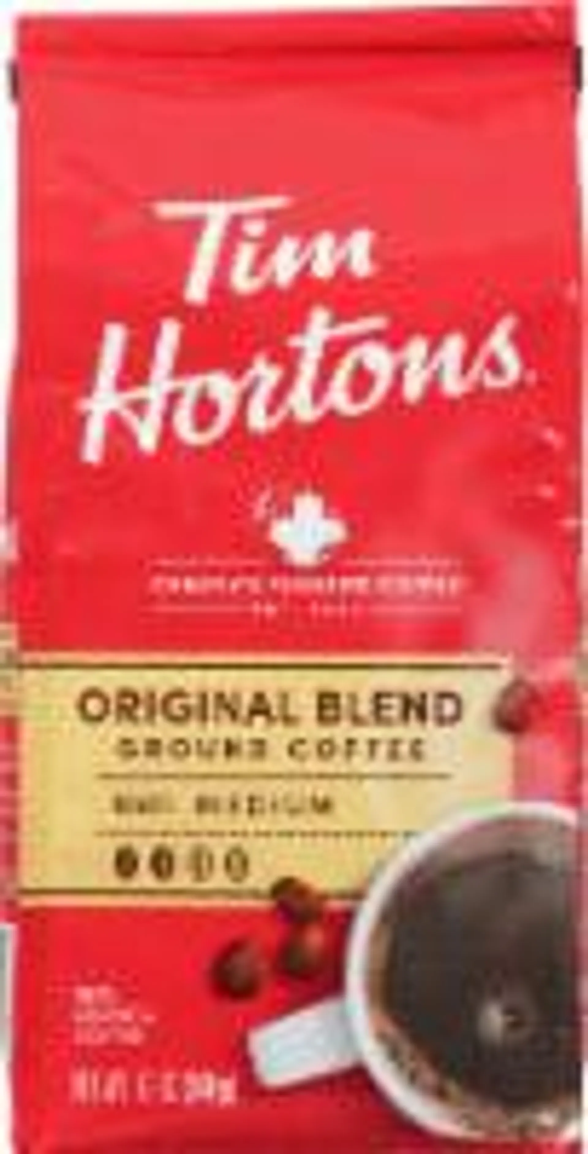 Tim Horton's Original Blend Medium Roast Ground Coffee