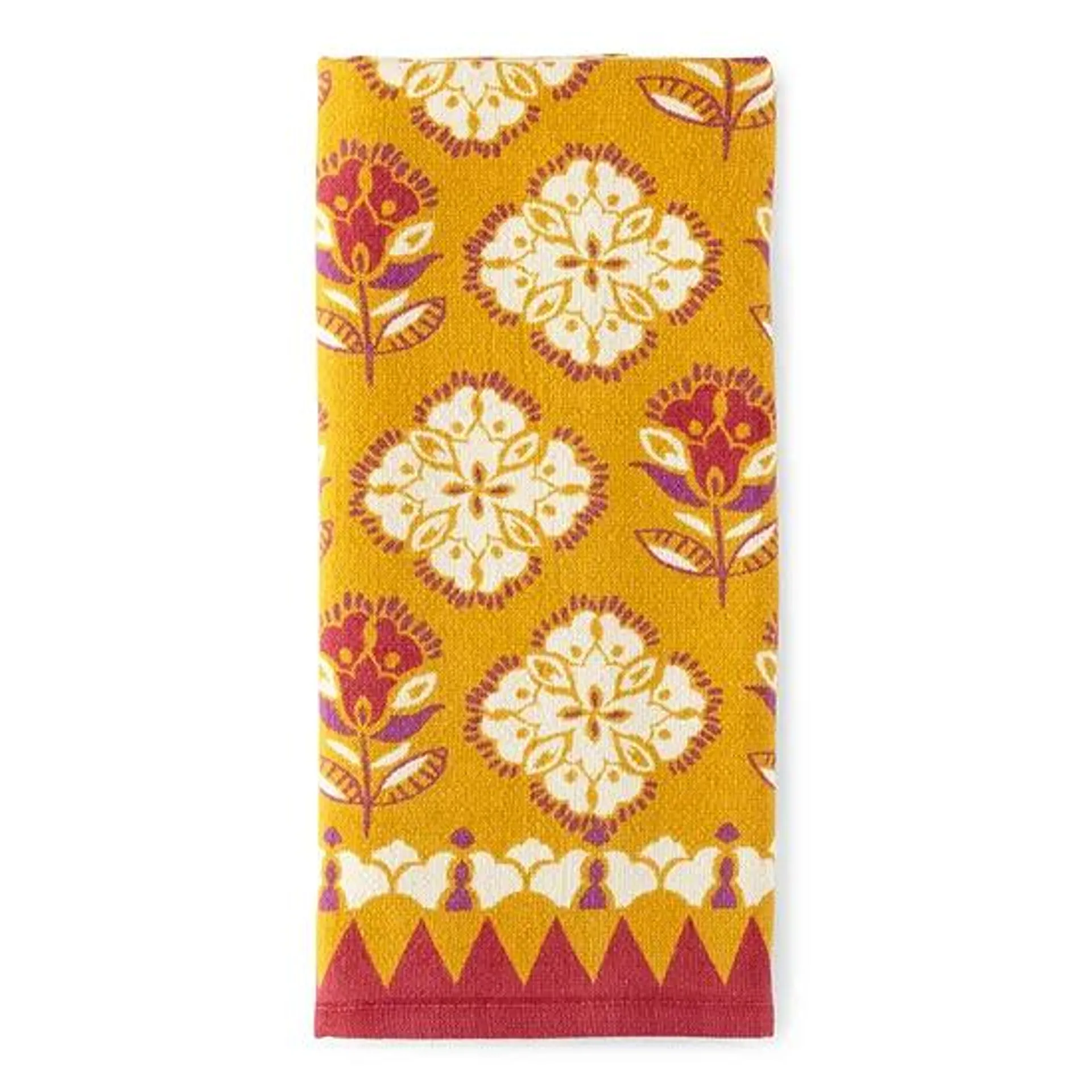 Distant Lands Printed Medallion Hand Towel