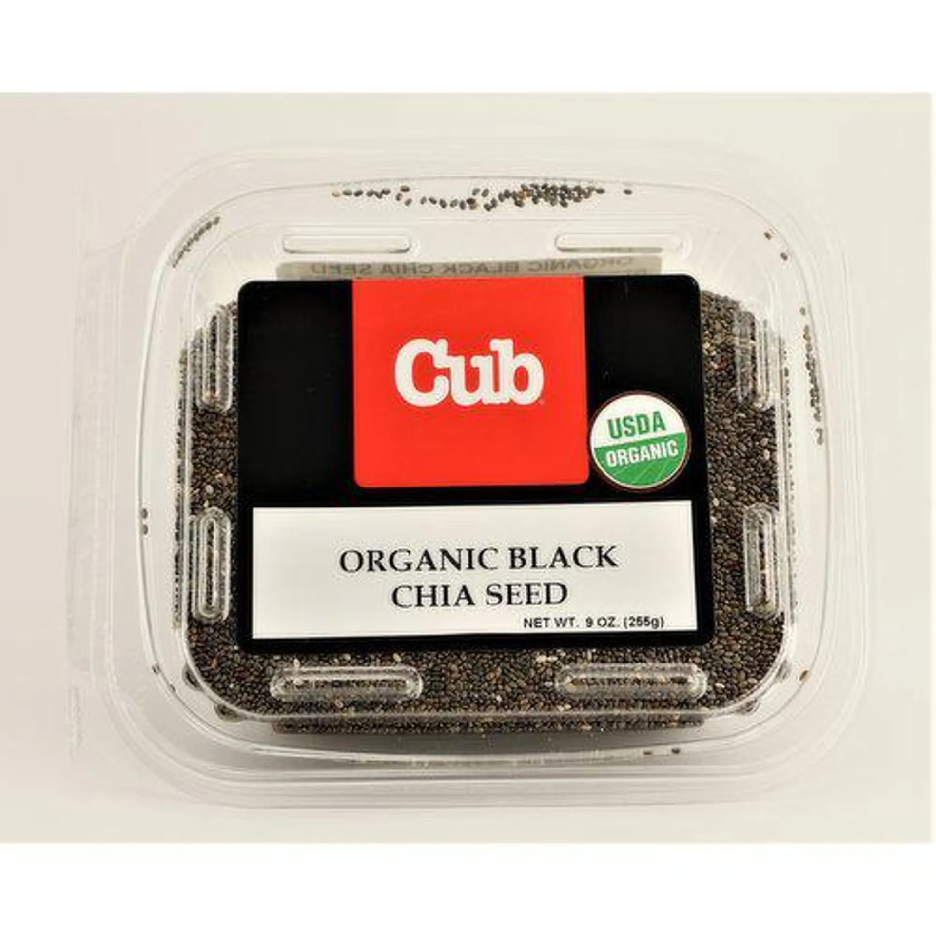 Bulk Organic Black Chia Seed, 9 Ounce