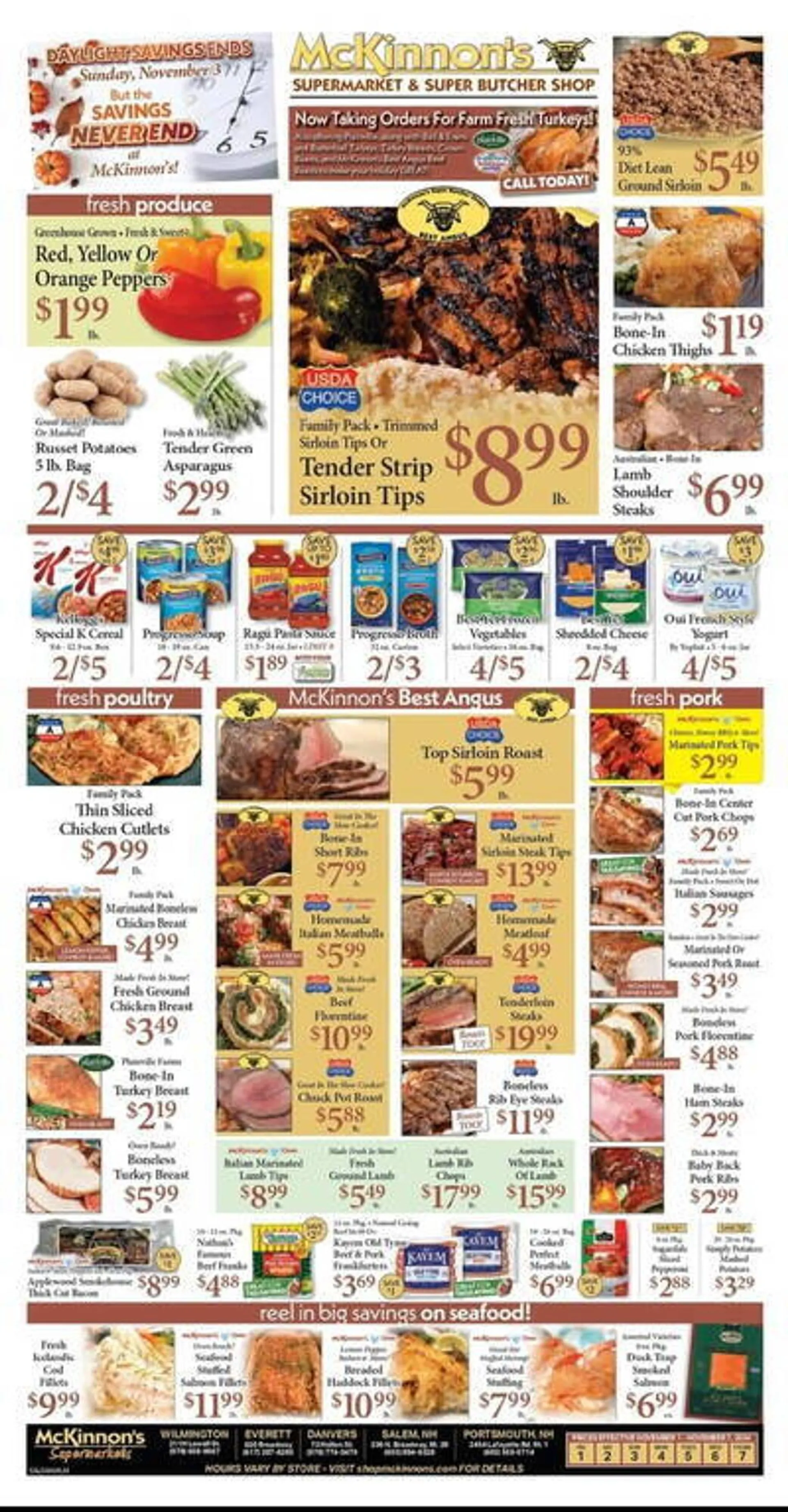 McKinnons Supermarkets Weekly Ad - 1