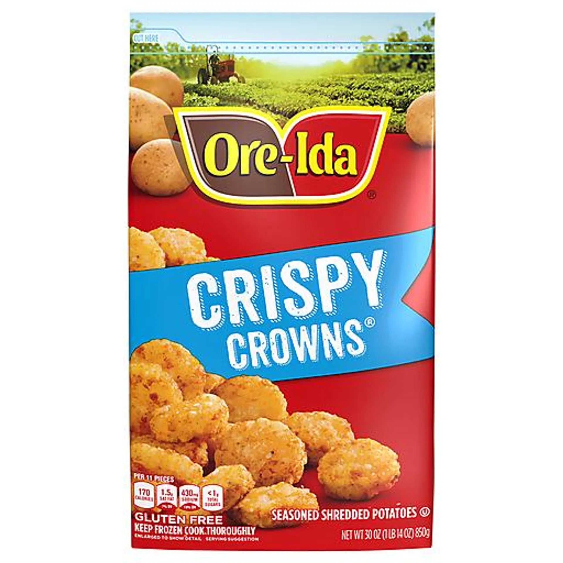 Ore Ida Potatoes, Shredded , Seasoned 30 oz