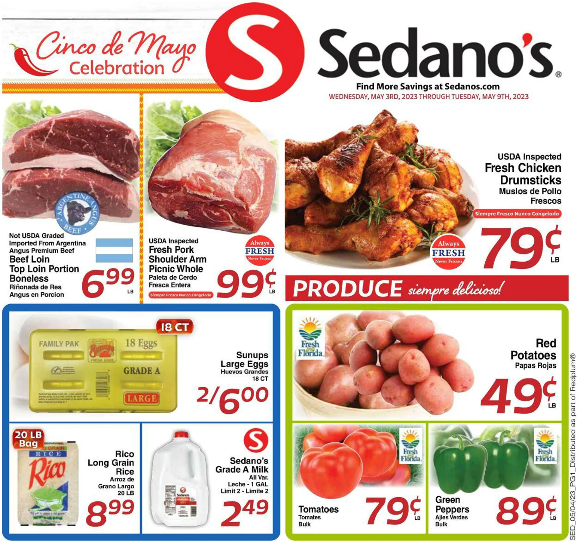 Sedanos Current weekly ad - 1