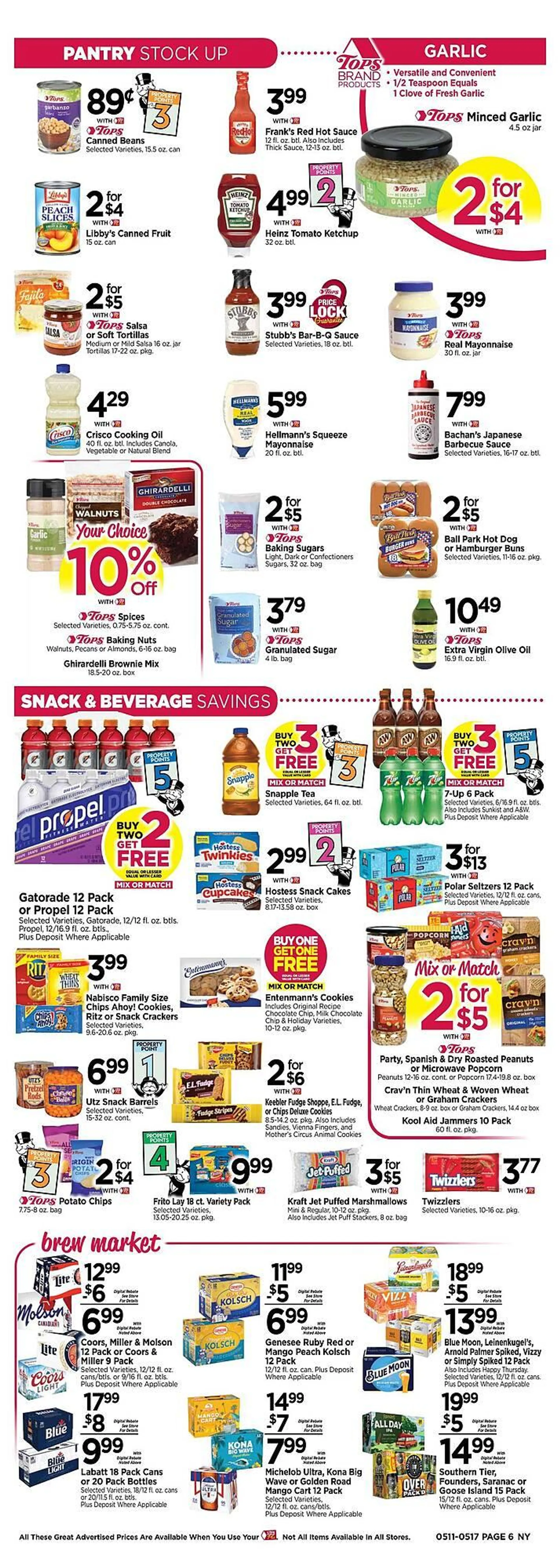 Weekly ad Tops Weekly Ad from May 11 to May 17 2025 - Page 6