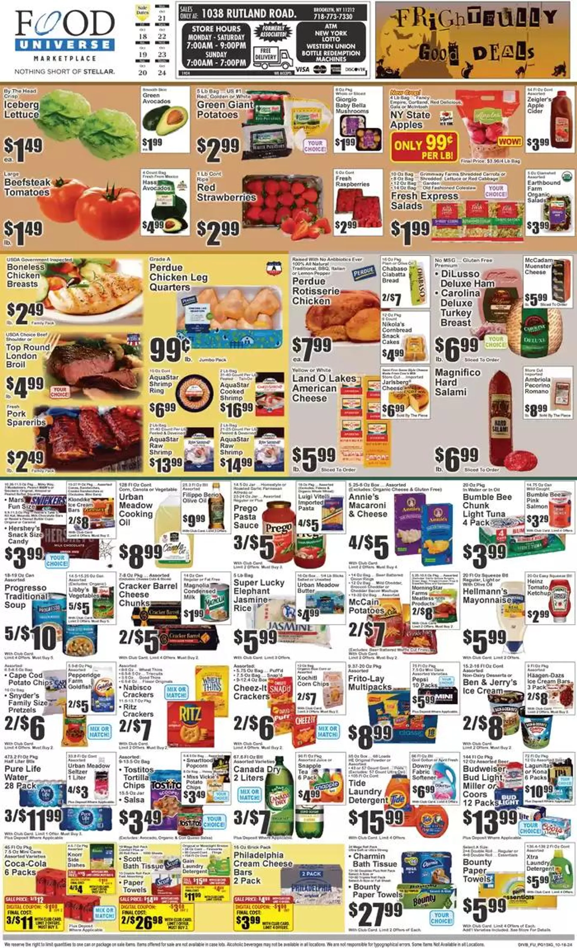 Weekly ad Top offers for all bargain hunters from October 18 to October 24 2024 - Page 1