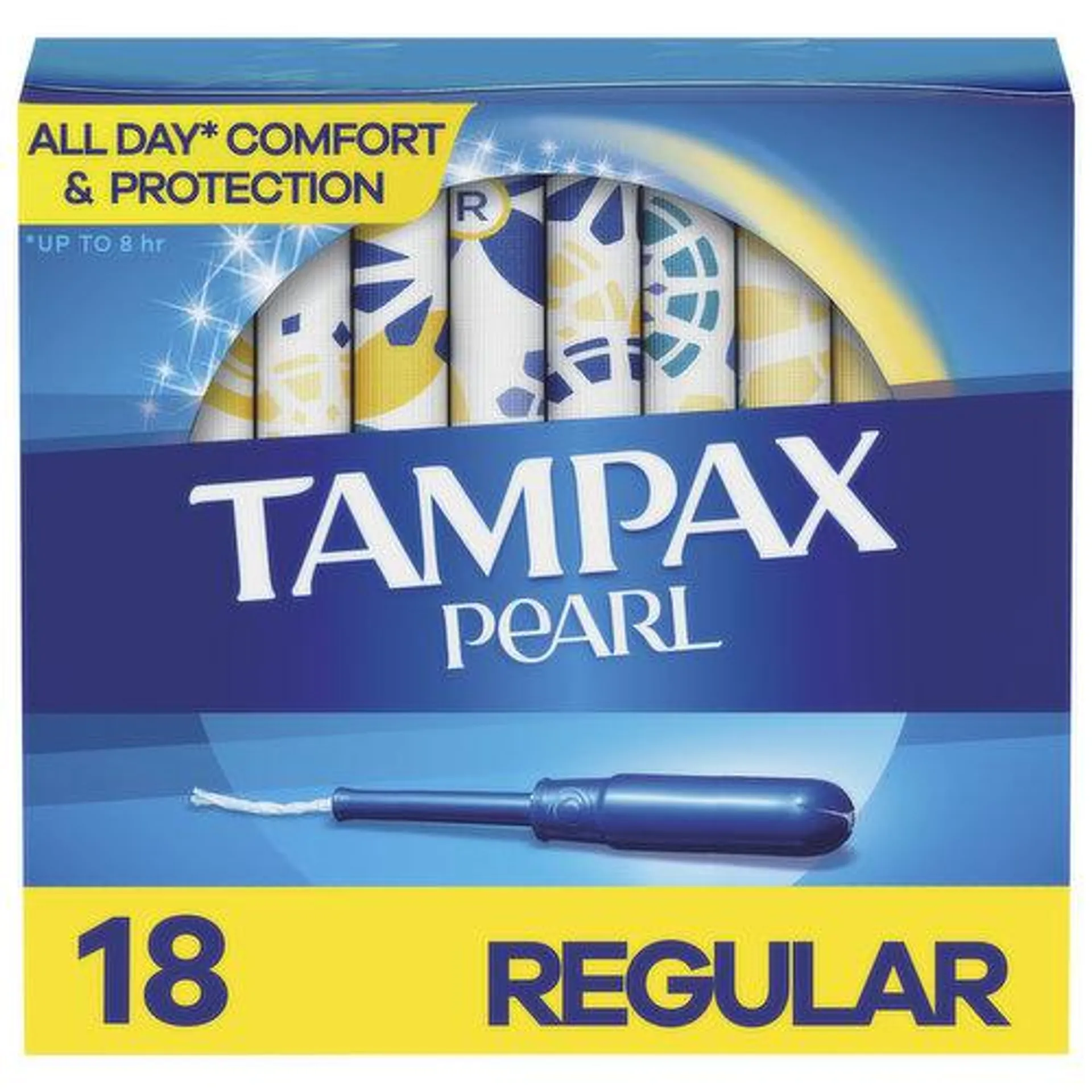 Tampax Pearl Tampax Pearl Tampons, Regular 18 Ct, 18 Each