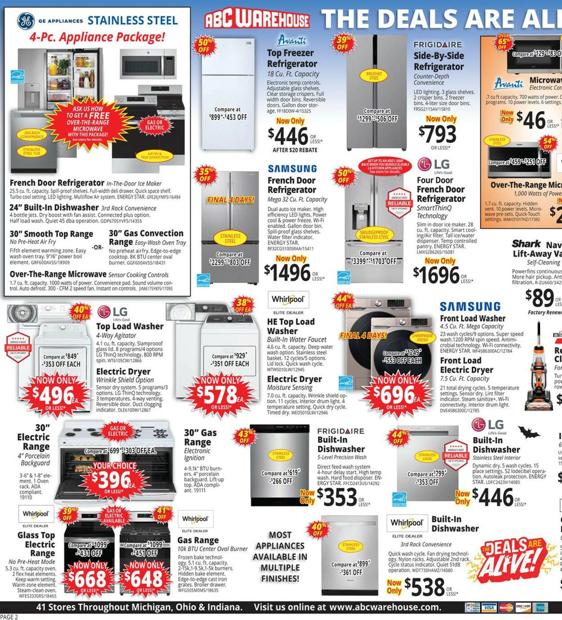 Weekly ad ABC Warehouse Current weekly ad from October 20 to October 26 2024 - Page 2