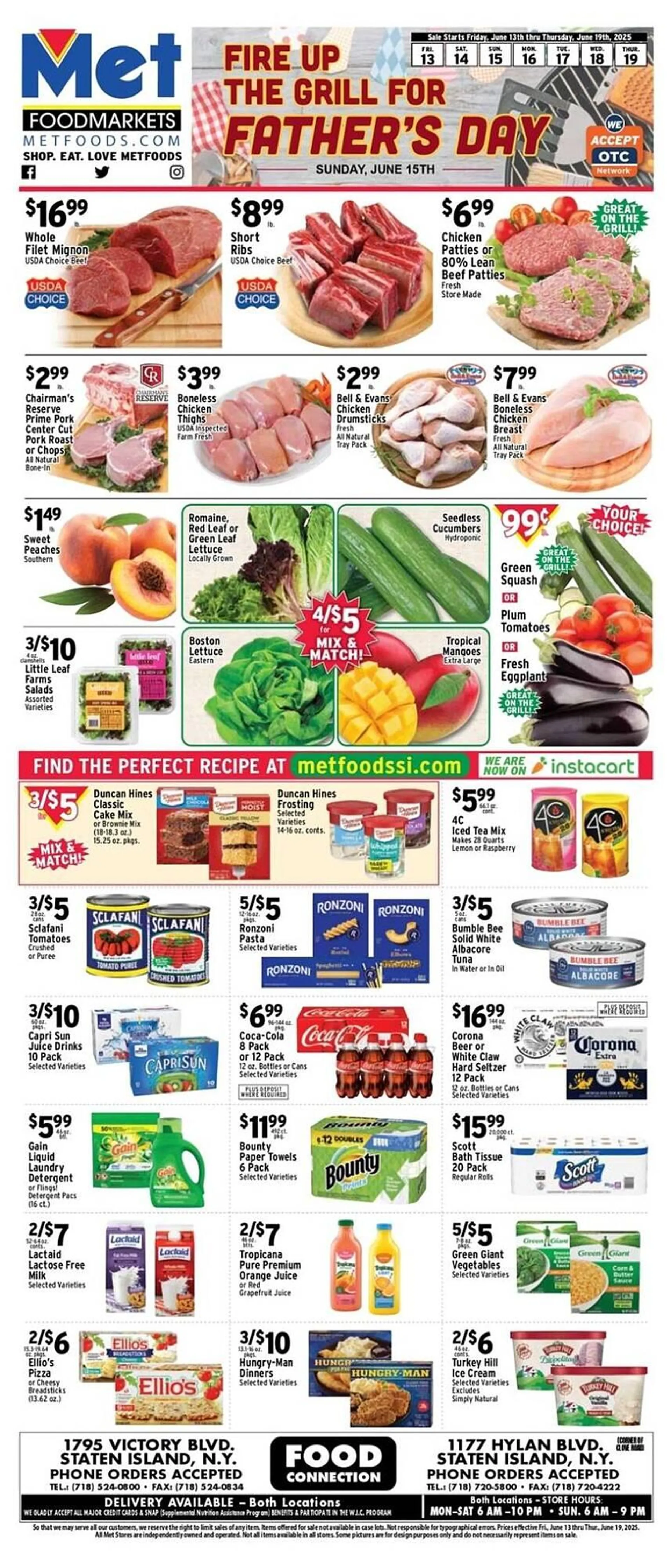 Weekly ad Met Foodmarkets Weekly Ad from June 13 to June 19 2025 - Page 1
