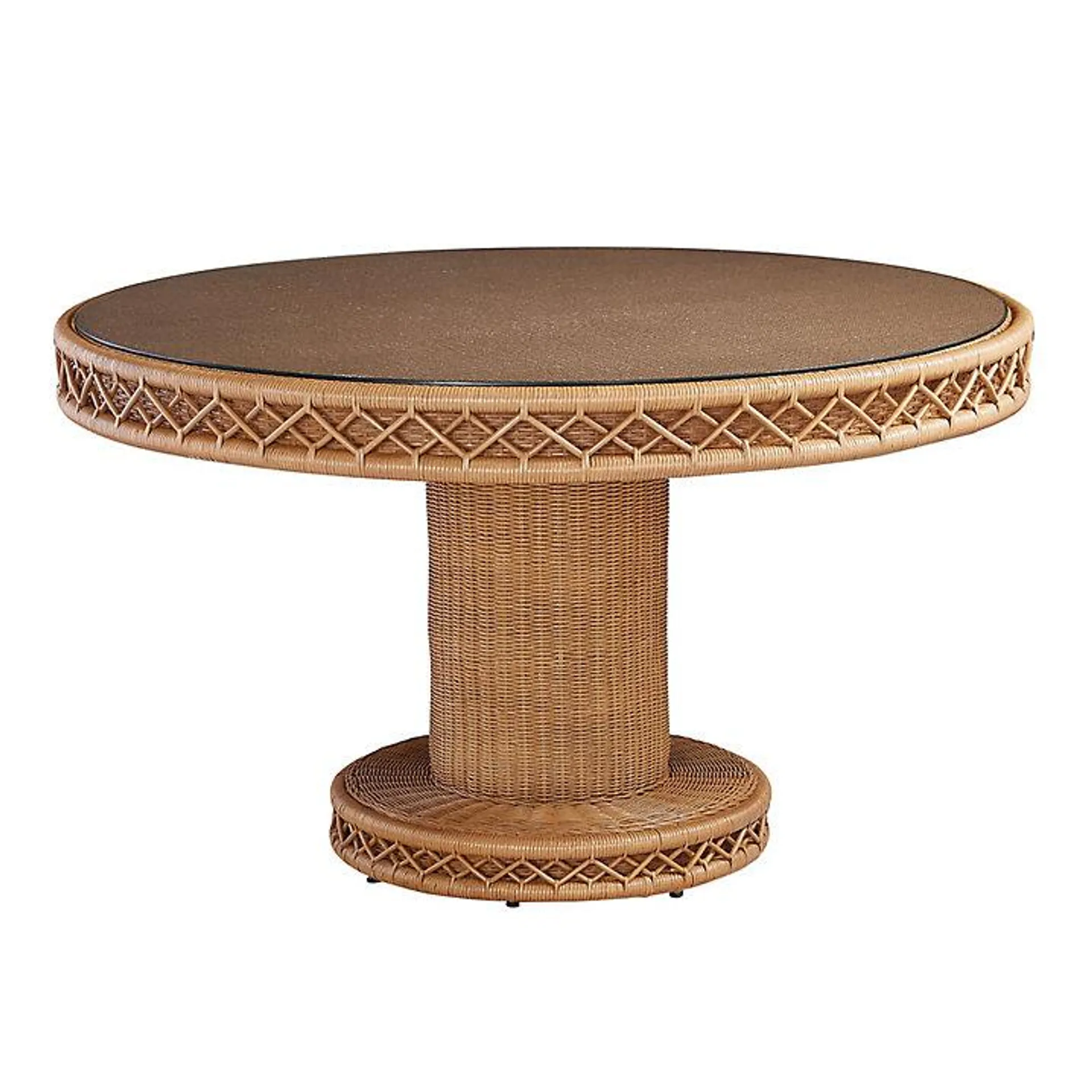 Suzanne Kasler Southport Rattan Round Dining Table